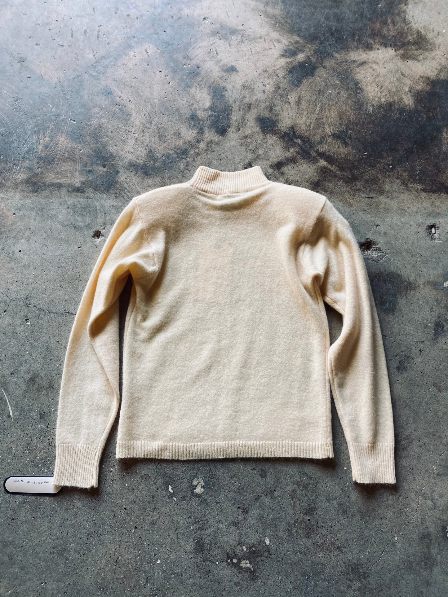 1980s Adele Joyce Mock Neck Sweater