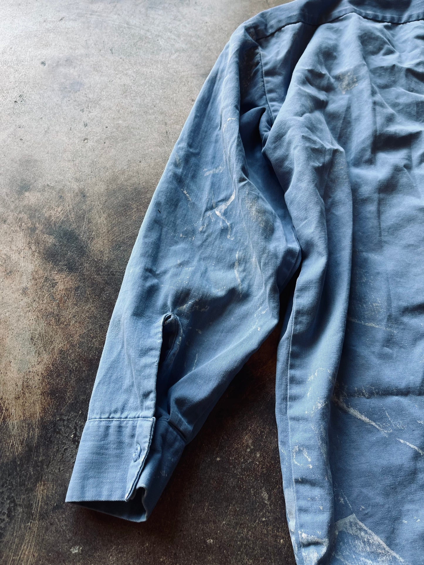 Vintage Uniform Work Shirt | Medium
