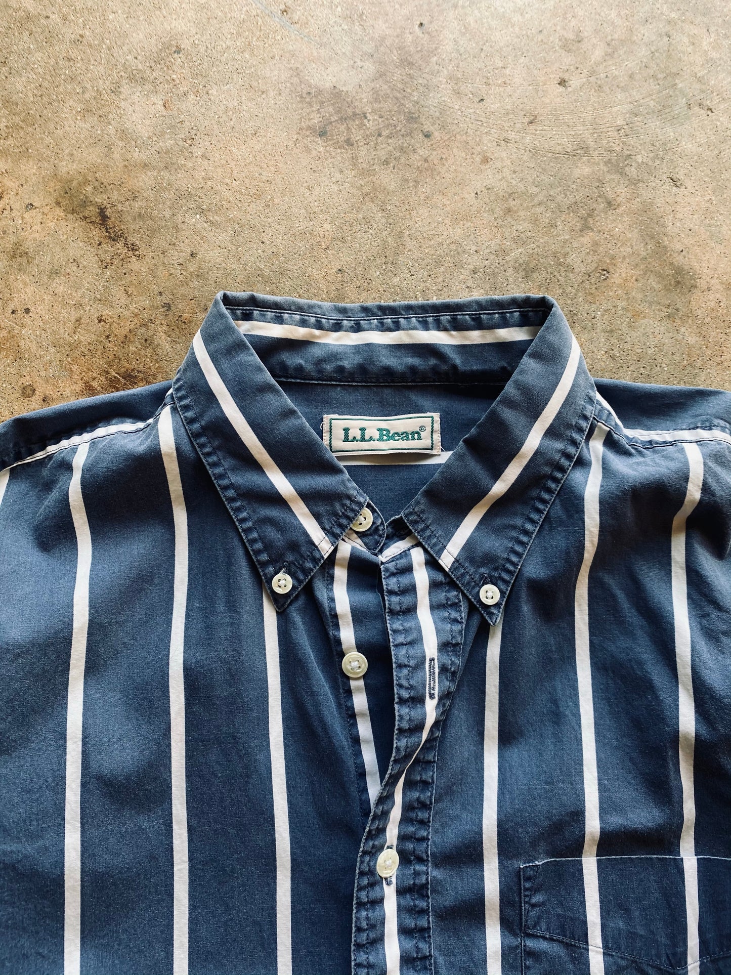 1990’s L.L. Bean Striped Shirt