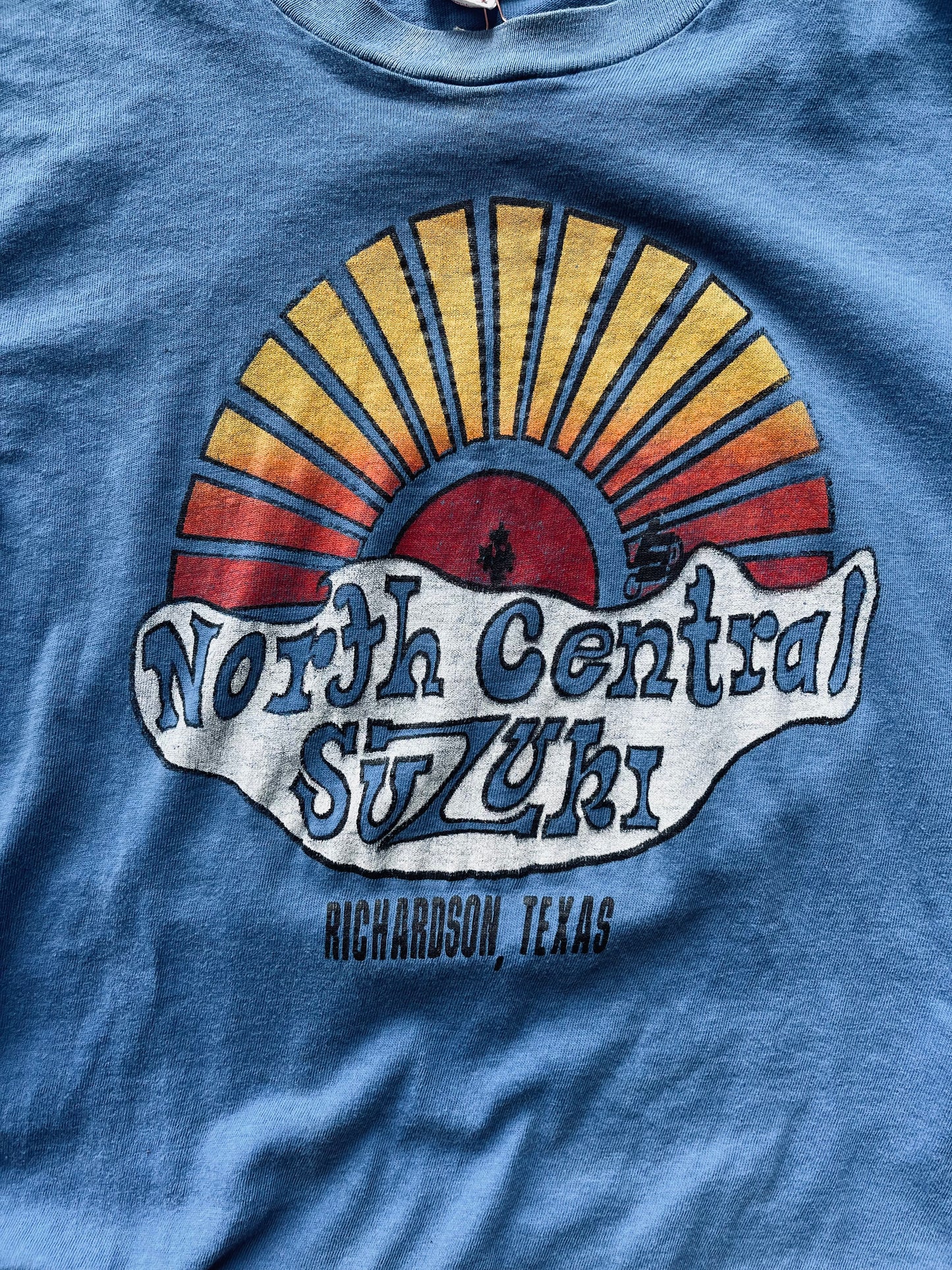 1980’s Hanes Under Colors North Central Suzuki Tee |