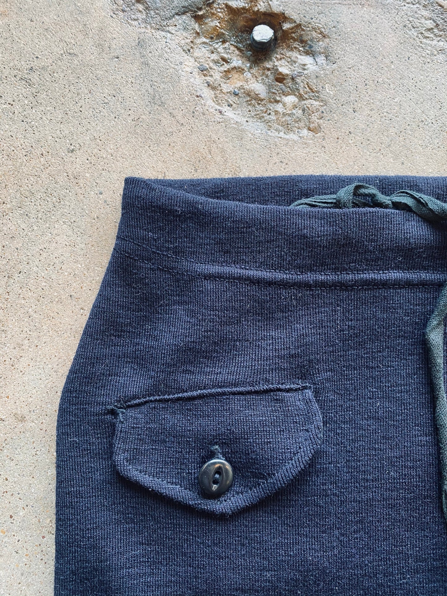 1940s US Navy Wool Swim Trunks