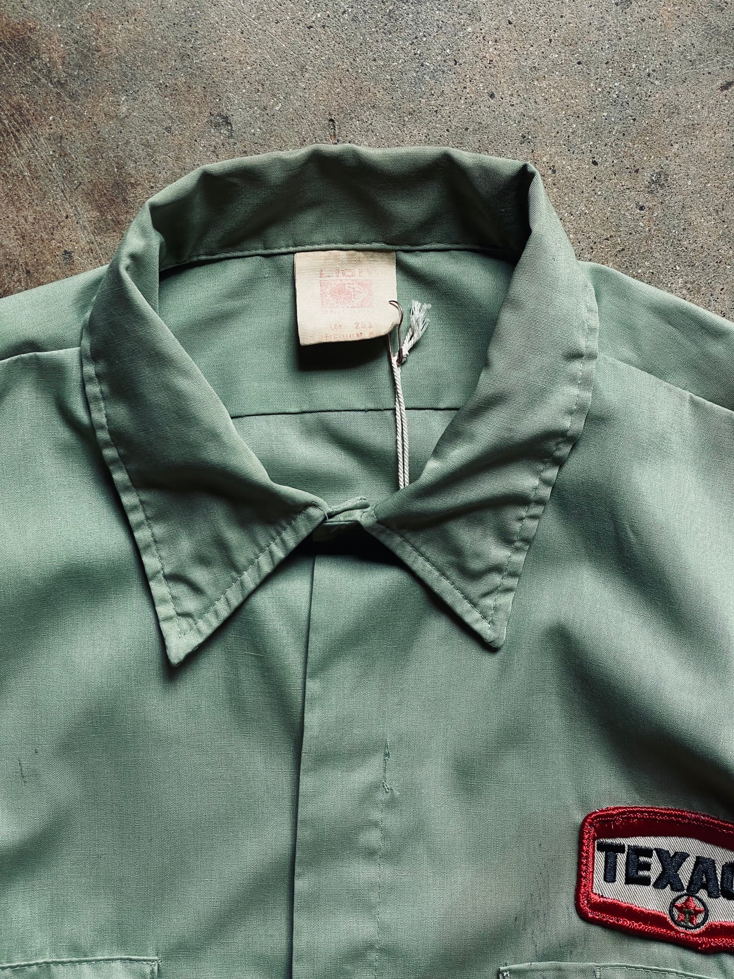 1960’s Lion Brand Texaco Uniform Shirt | Medium