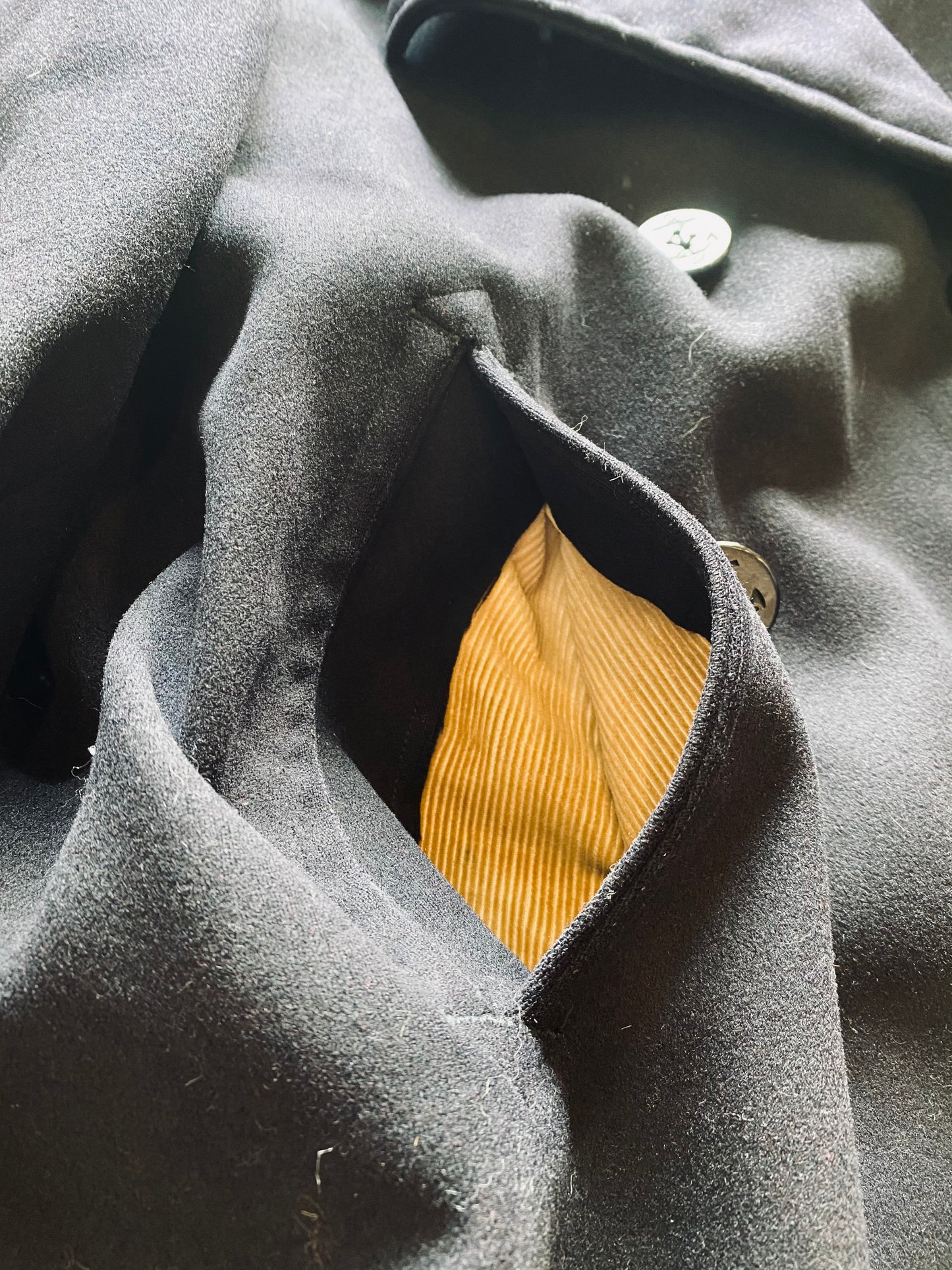 1940s USN Wool Peacoat | 42L