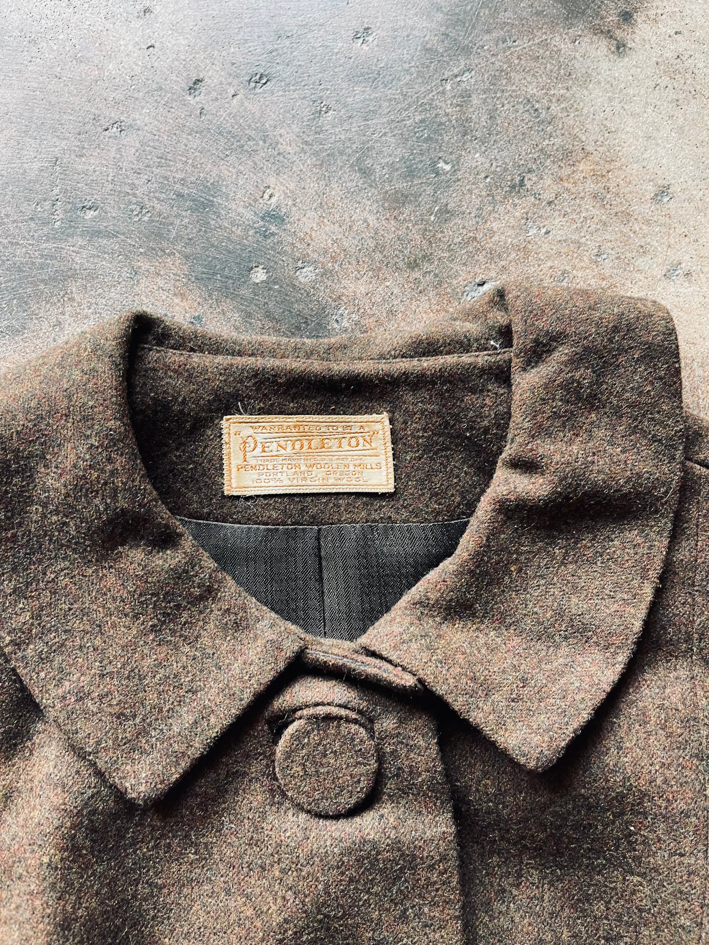 1960’s Pendleton Cropped Jacket | Medium