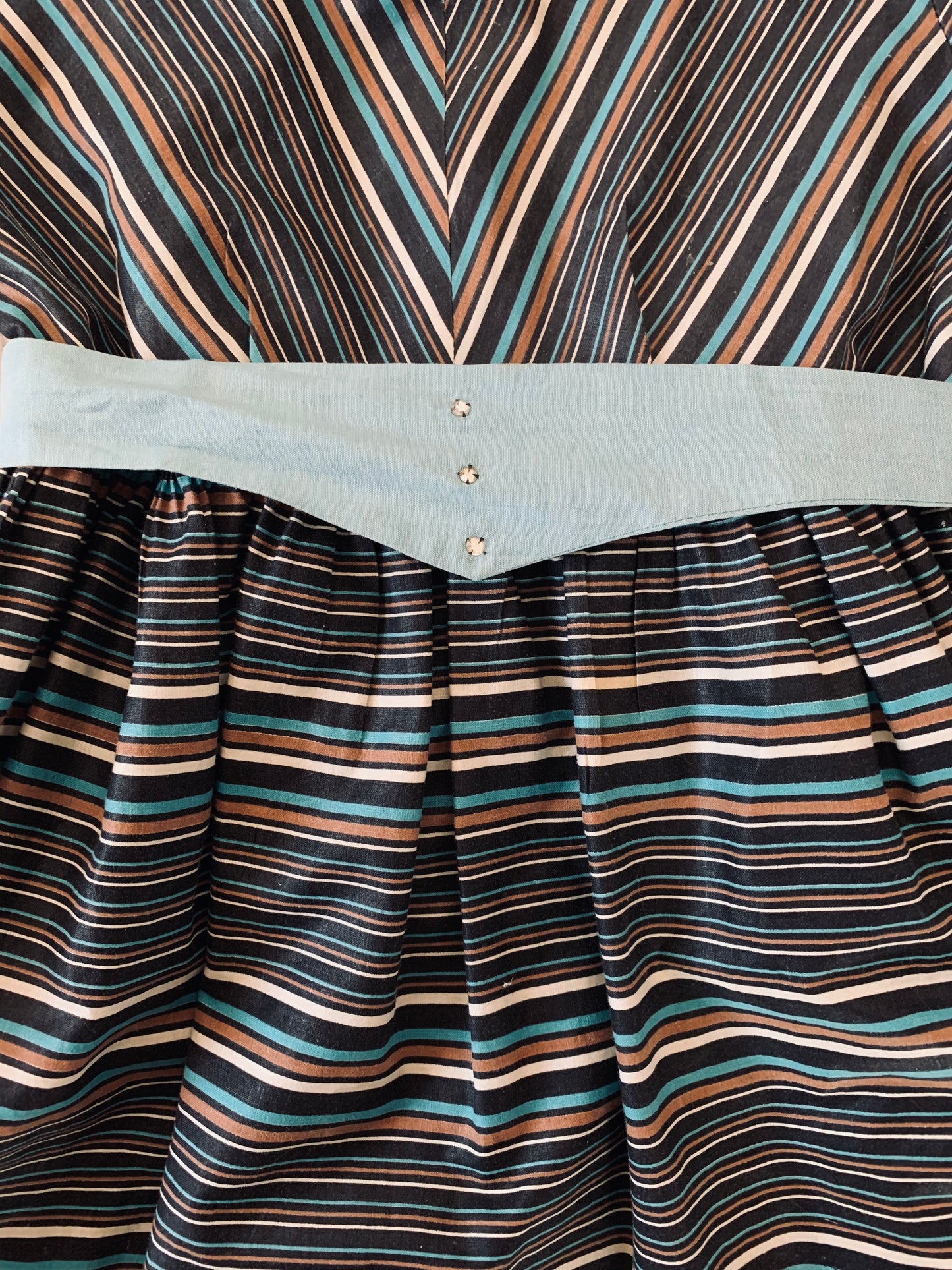 1950’s Cinderella Kids Striped Dress | Kids 3