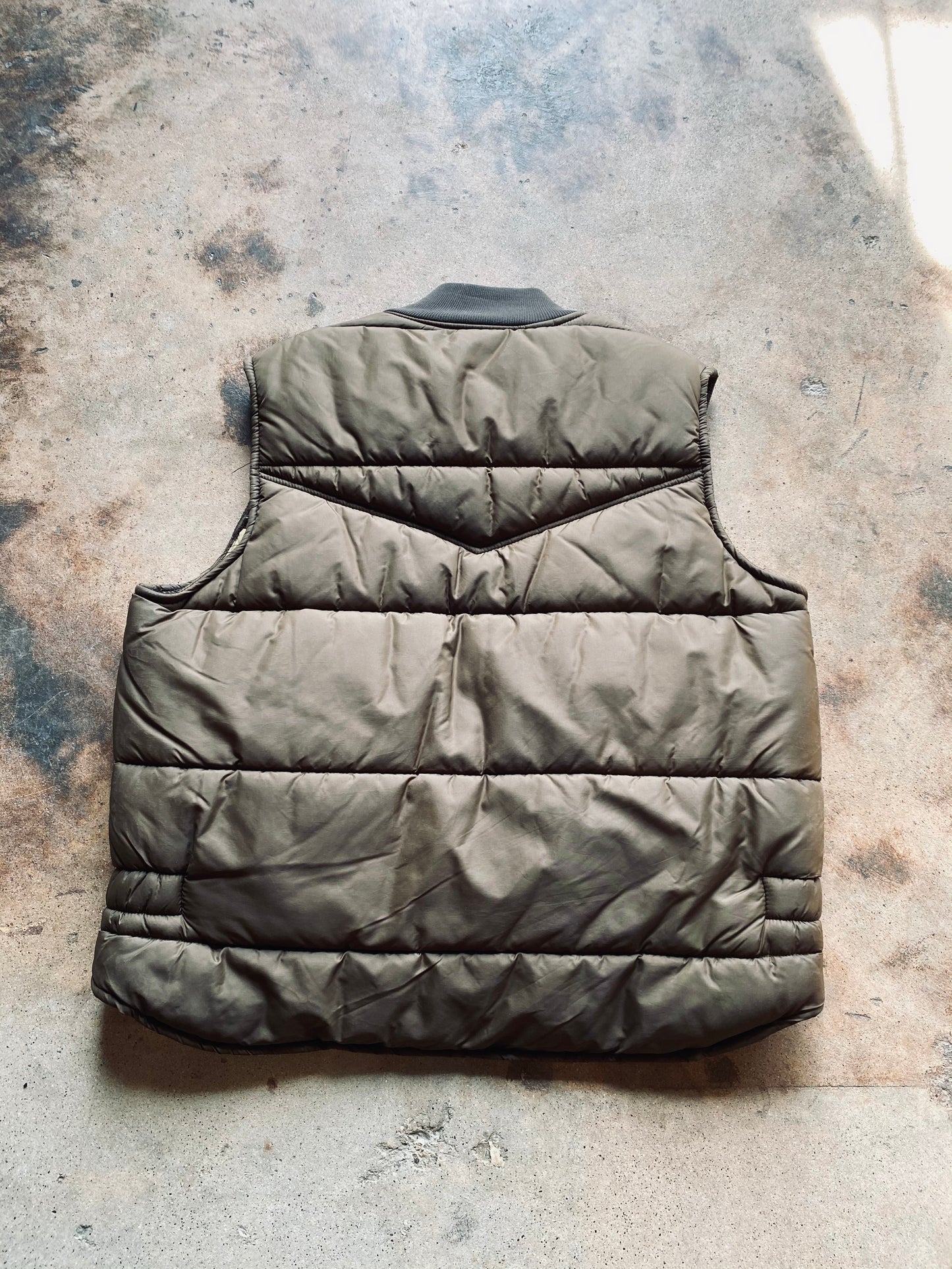 1980s Big Smith Quilted Vest