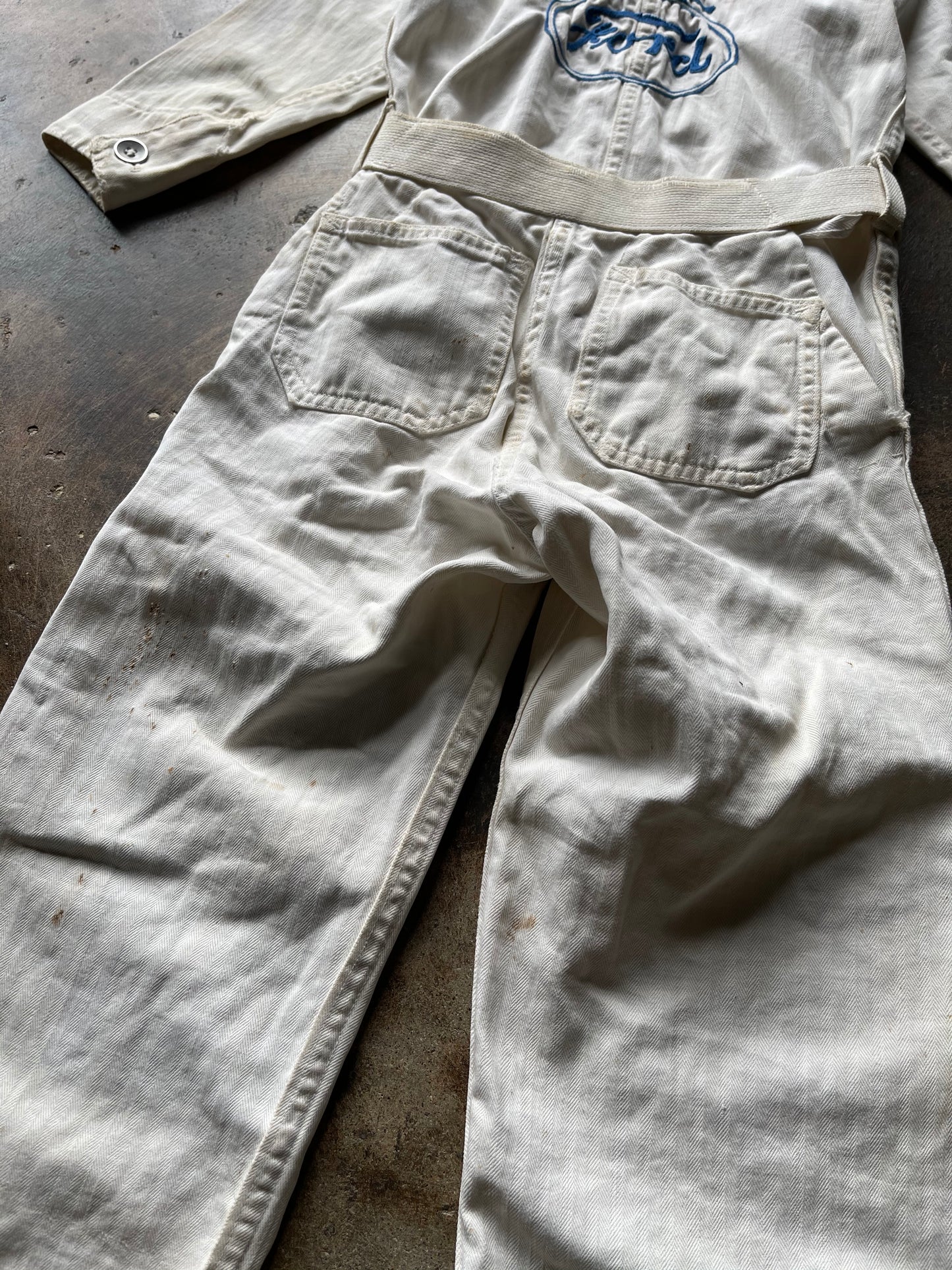 1930s Kids Fred Jones Ford Coveralls