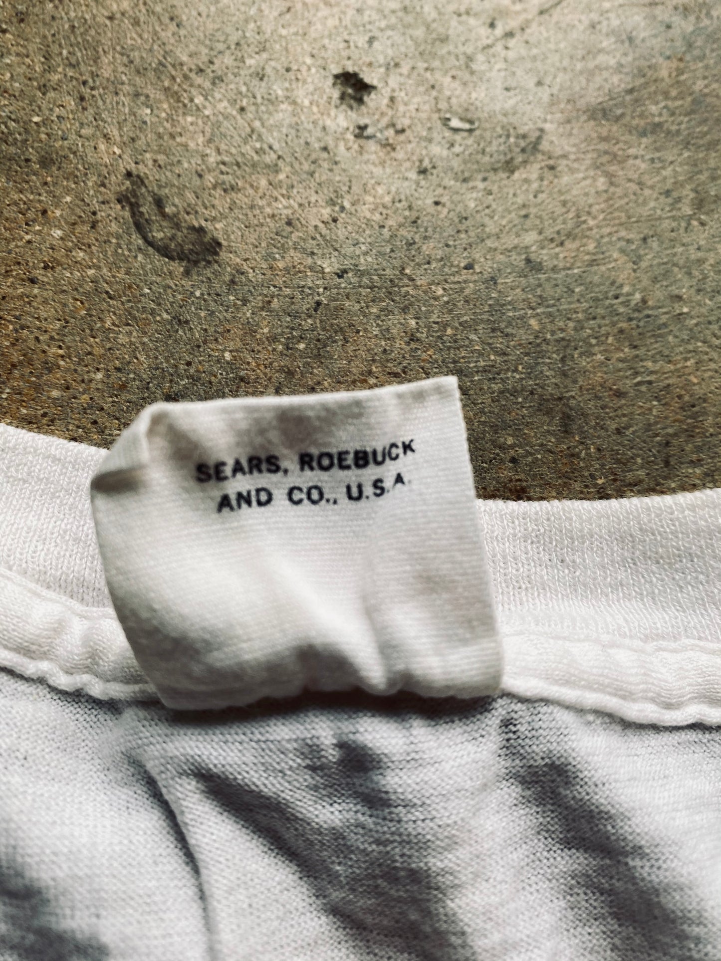 1970s Golden Comfort by Sears Blank Tee