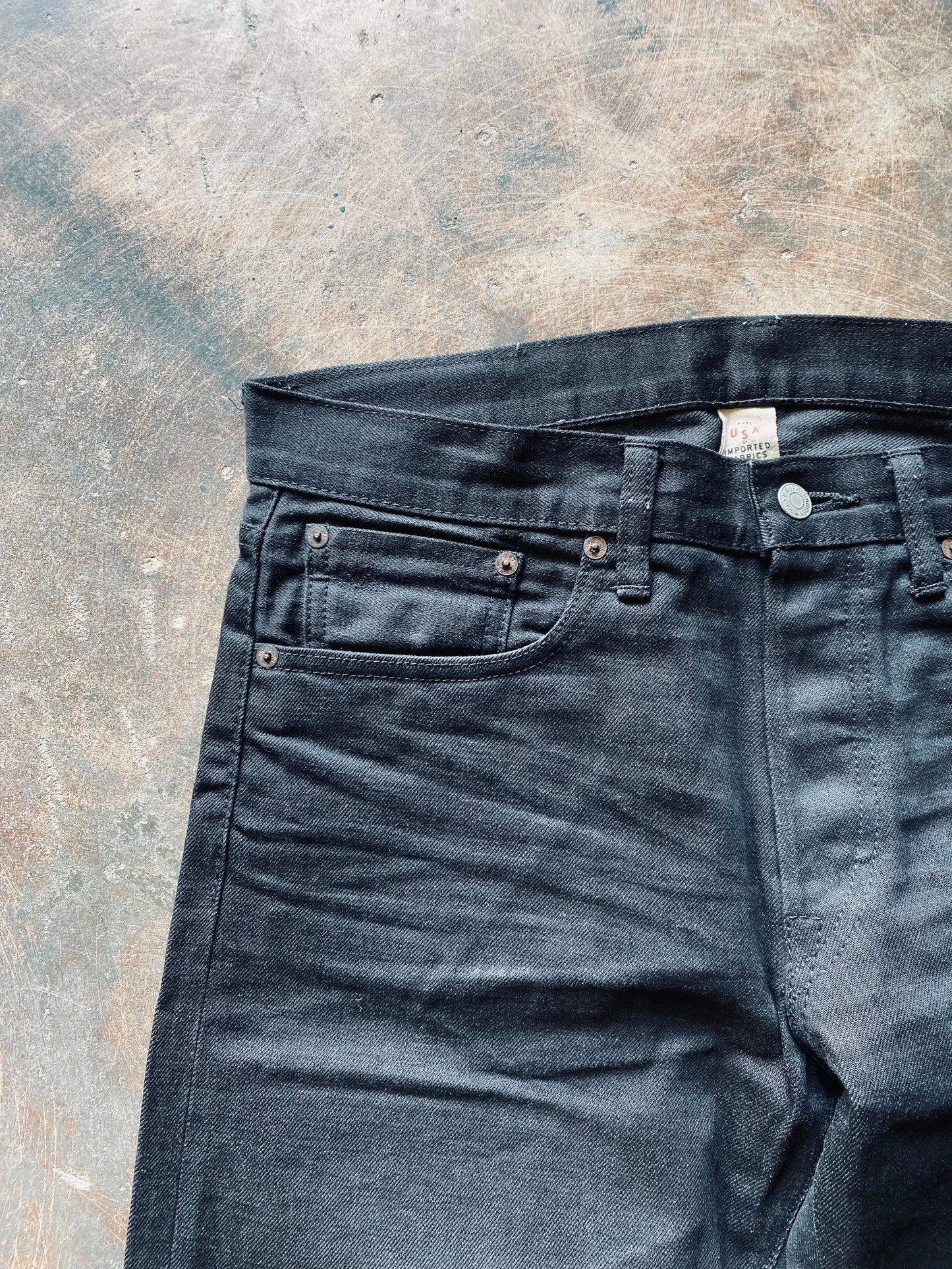 RRL Slim Fit Selvedge Denim