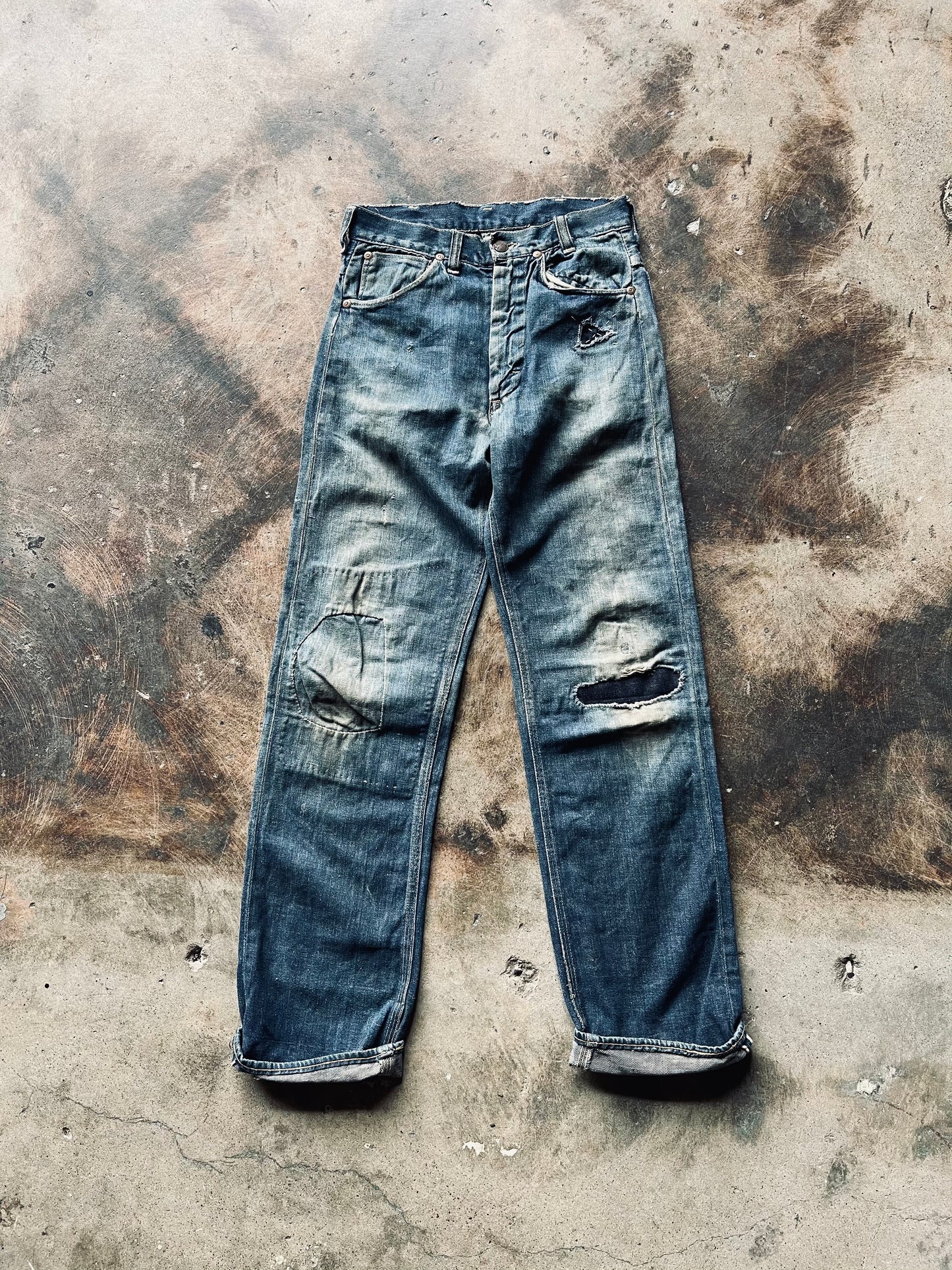 1940s/50s Cowhide Brand Selvedge Denim
