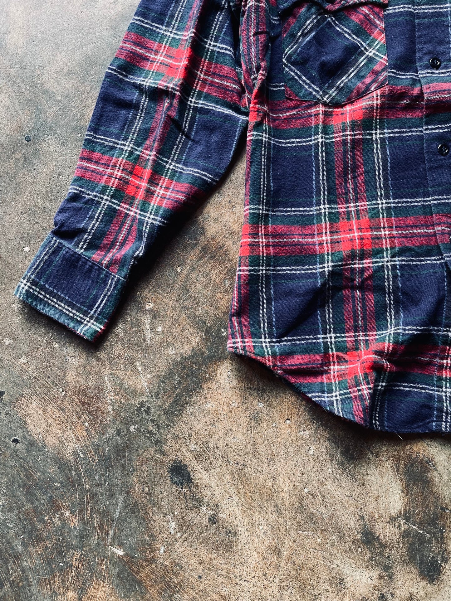 1980’s Levi’s White Tab Western Flannel | Medium