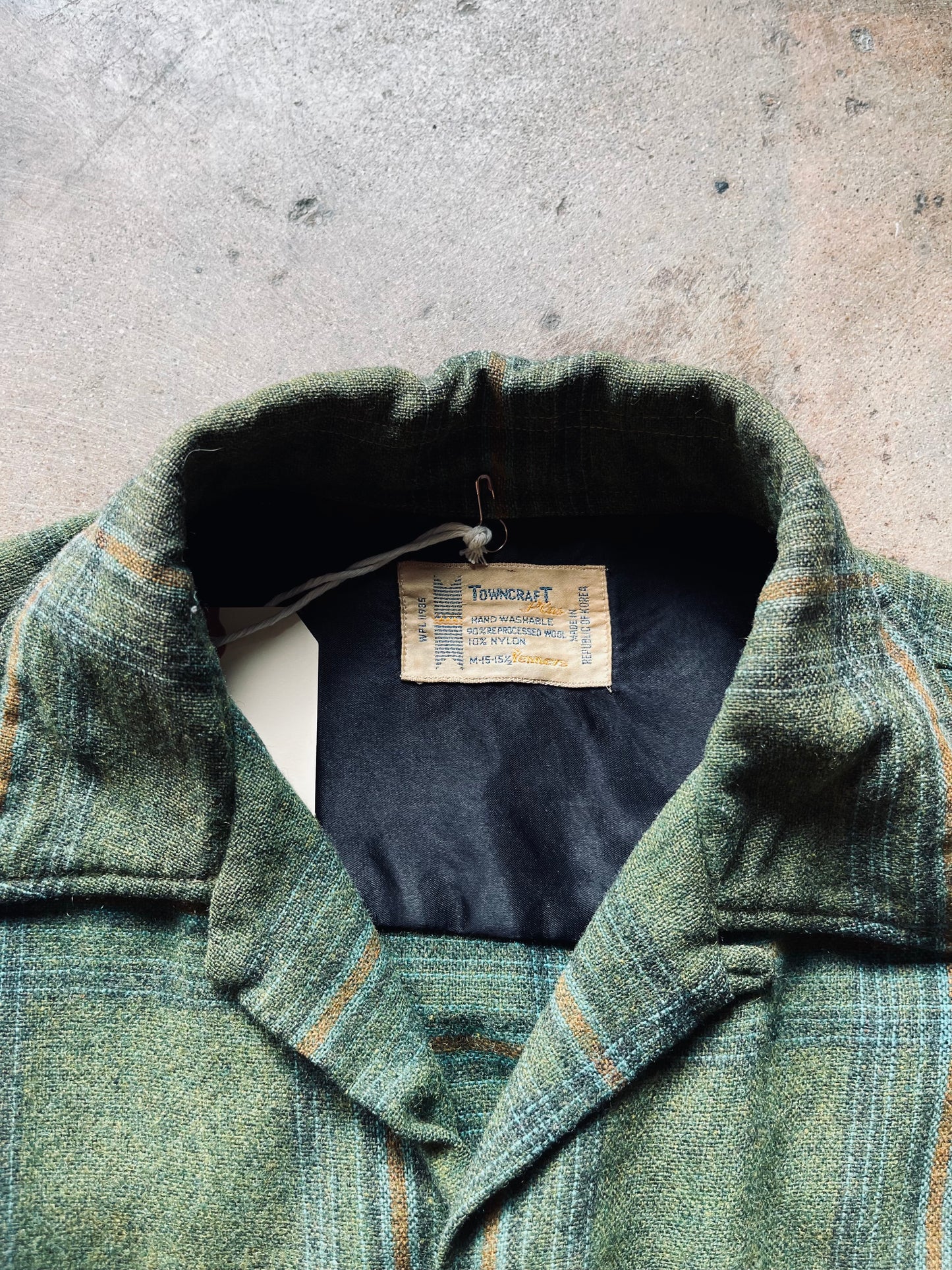 1970’s Towncraft Camp Collar Shirt | Medium