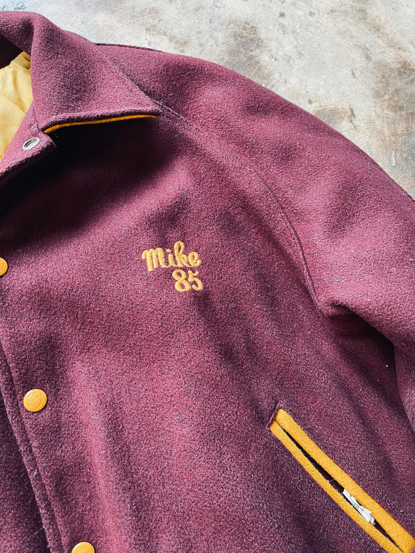 1985 Governor Mifflin Letterman Jacket | Large