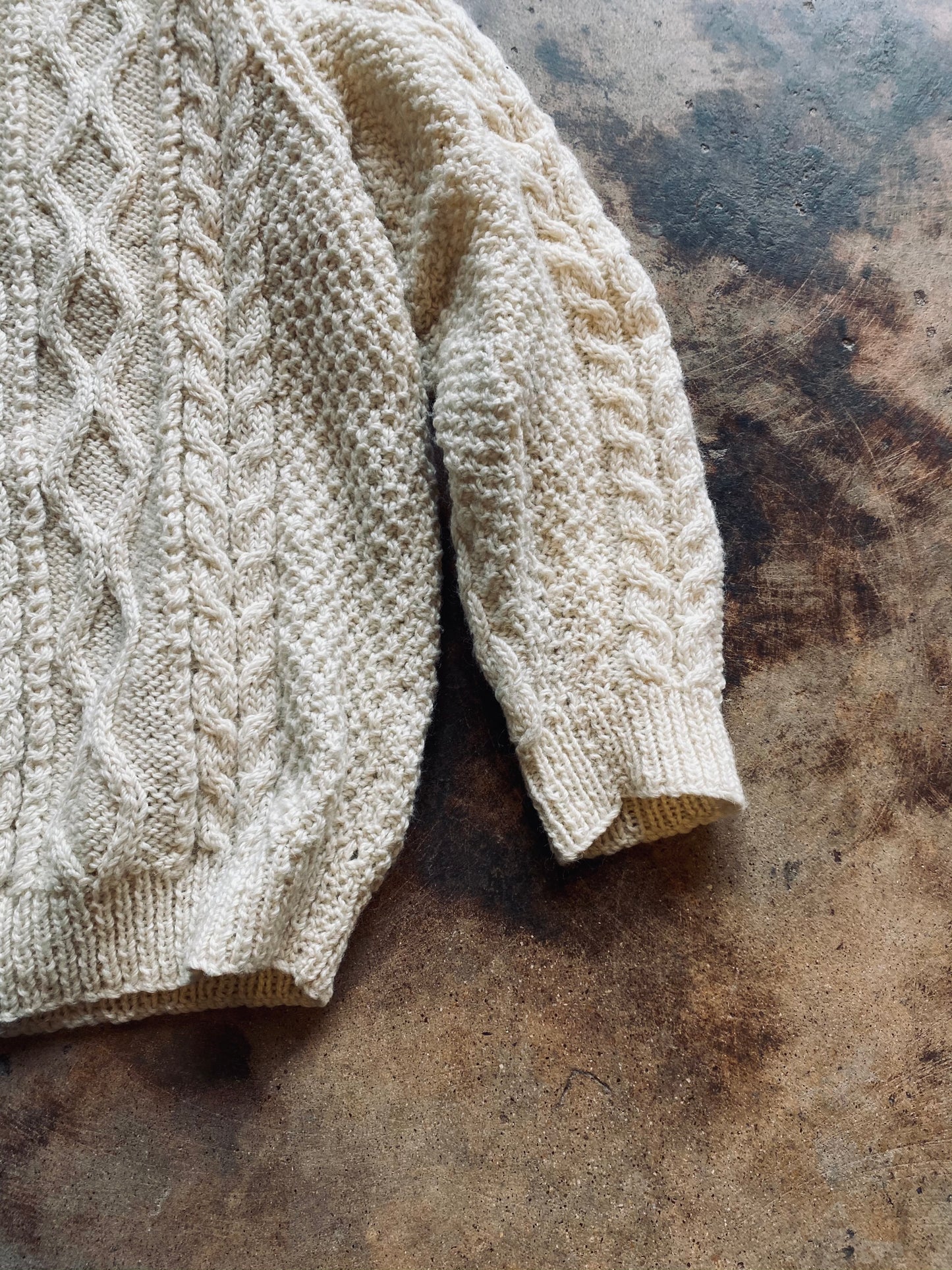 1970s Horndon Cable Knit Sweater