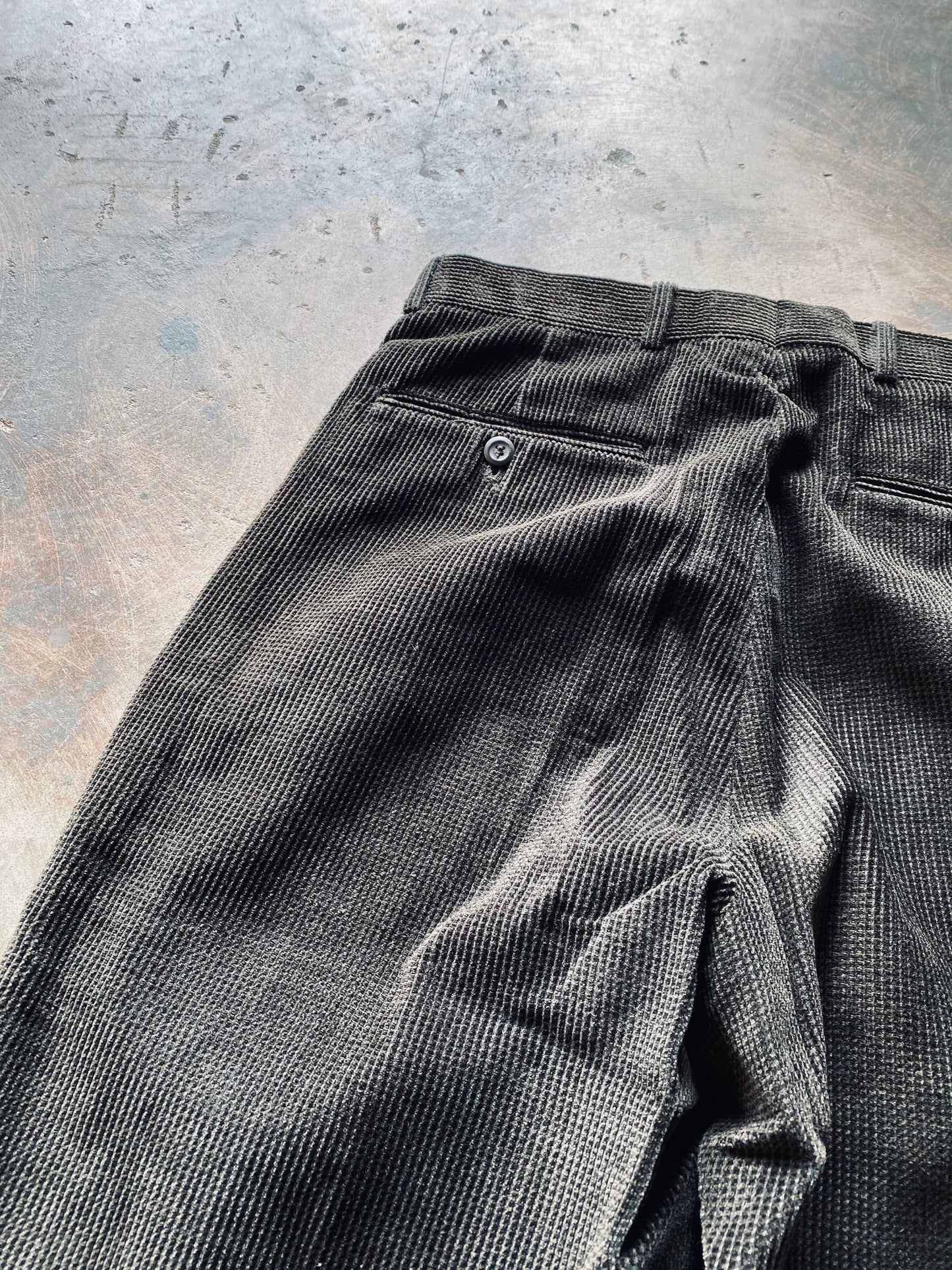 1990s Pleated Corduroy Trouser