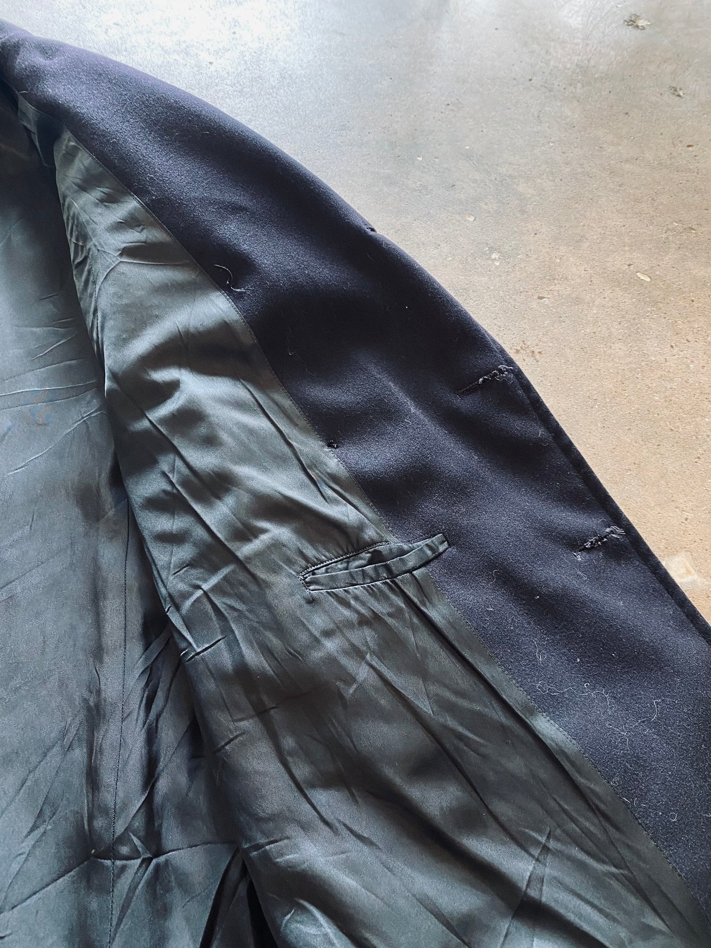 1940s USN Wool Peacoat | 42L