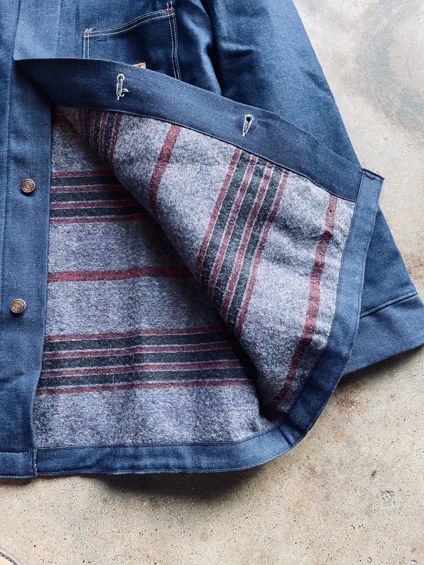 1970’s Big Ben Denim Chore Coat | 40L