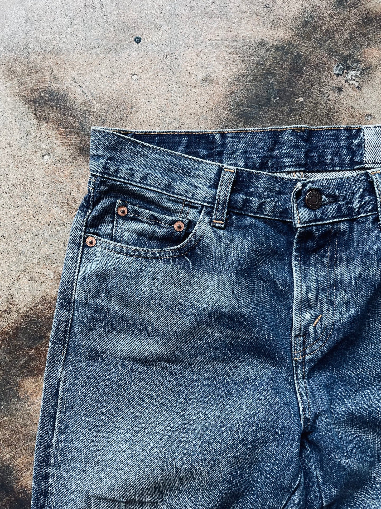 Levi’s Vintage Clothing 505 Mended Selvedge Denim | 28R