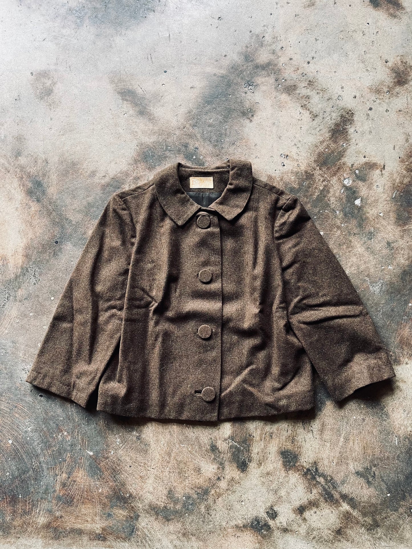 1960’s Pendleton Cropped Jacket | Medium