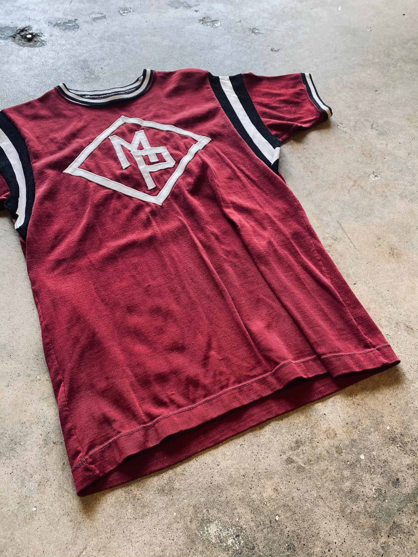 1930s B&W Sporting Goods Jersey | Small