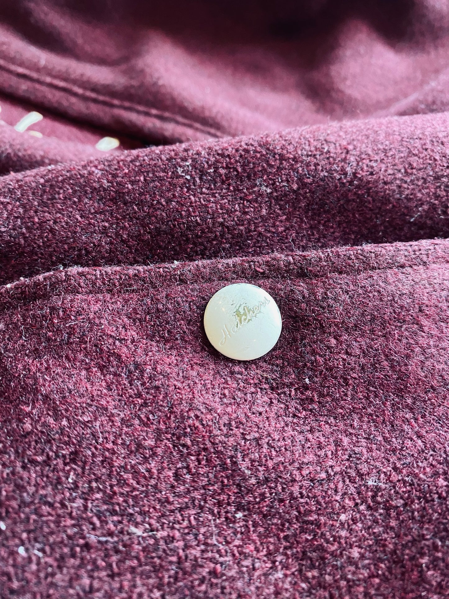 1950’s Hatchers Sporting Goods Varsity Jacket | Medium