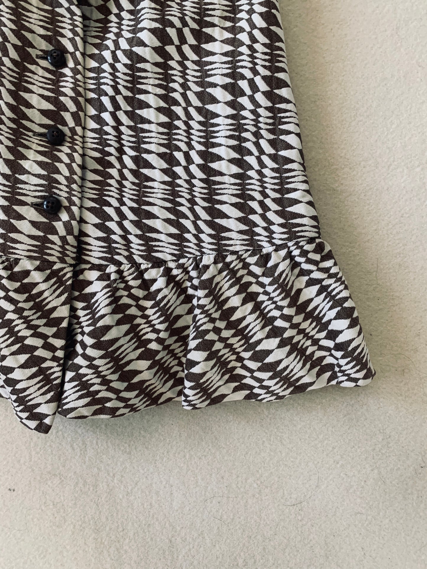 1960-70’s Shirt Waist Dress | X-Small