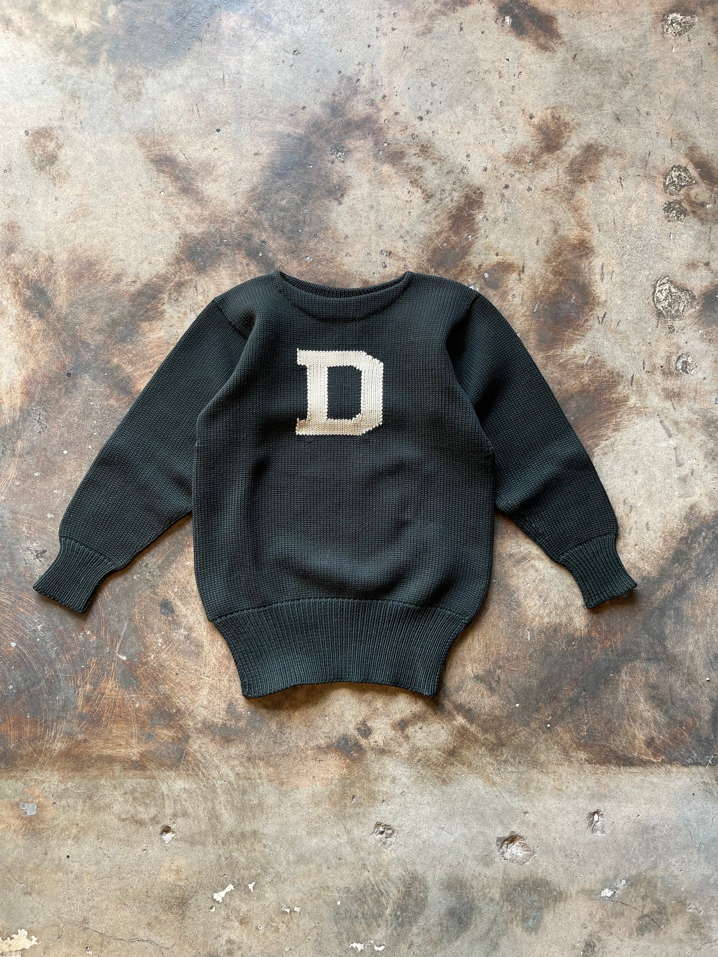 1940’s Dartmouth University Wool Jersey | Small