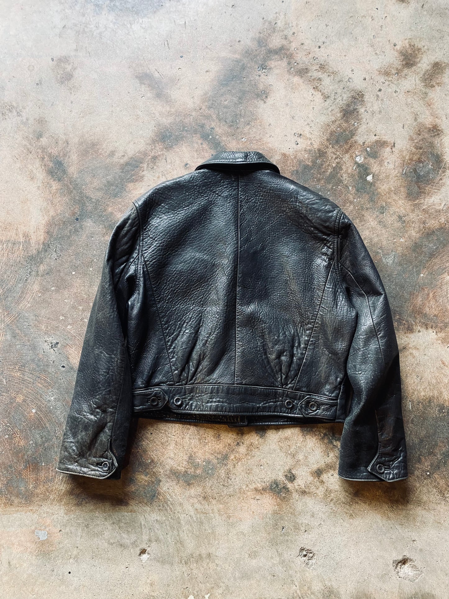 1990s Cropped Button Up Jacket