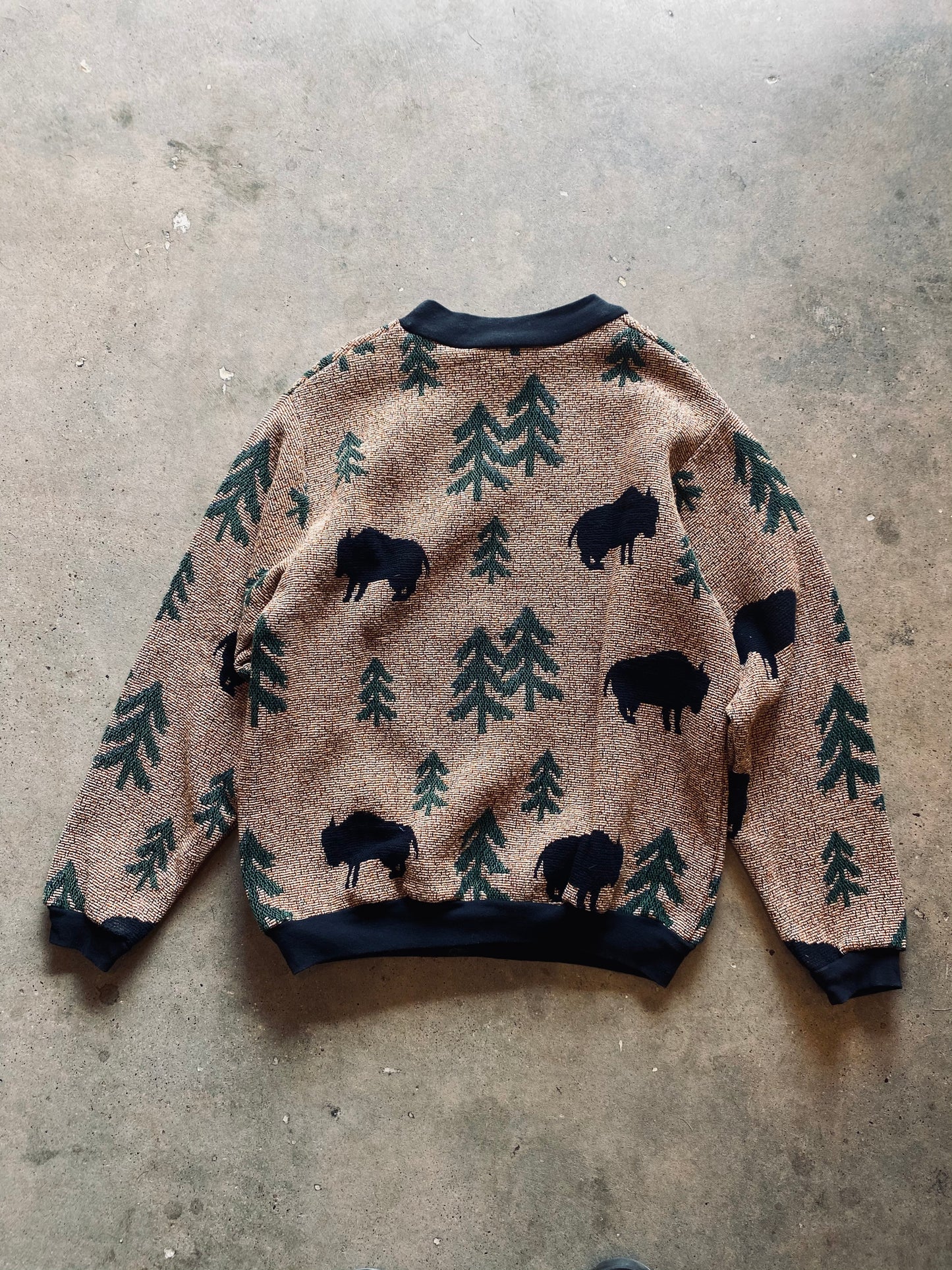 Vintage Sugar Street Weavers Outdoor Themed Sweater