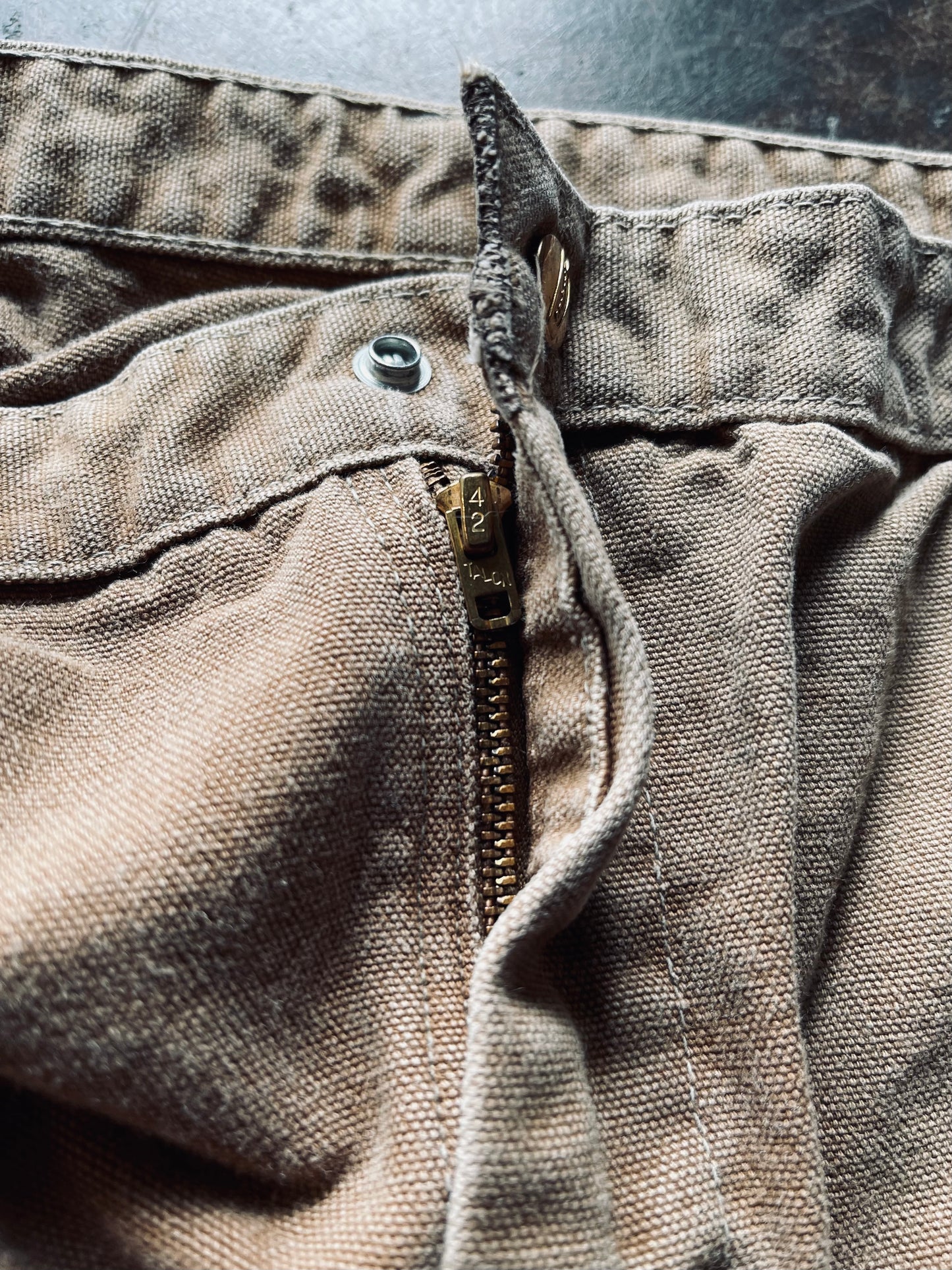 1970’s Carhartt Reinforced Work Pant | 38x29
