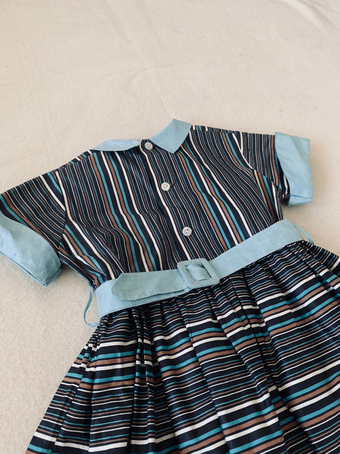 1950’s Cinderella Kids Striped Dress | Kids 3