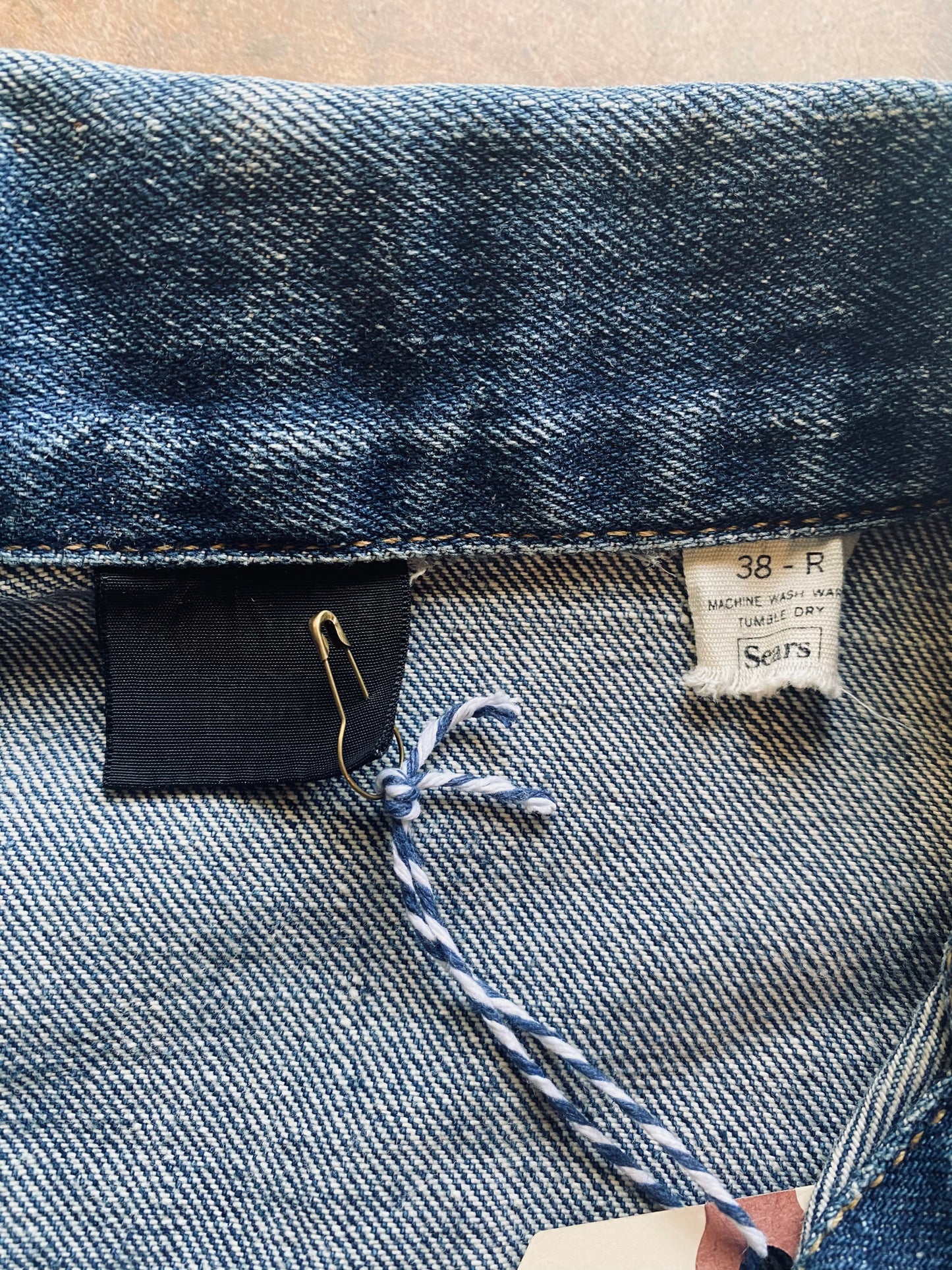 1960’s-70’s Sears Roebuck’s Selvedge Denim Type-III Jacket