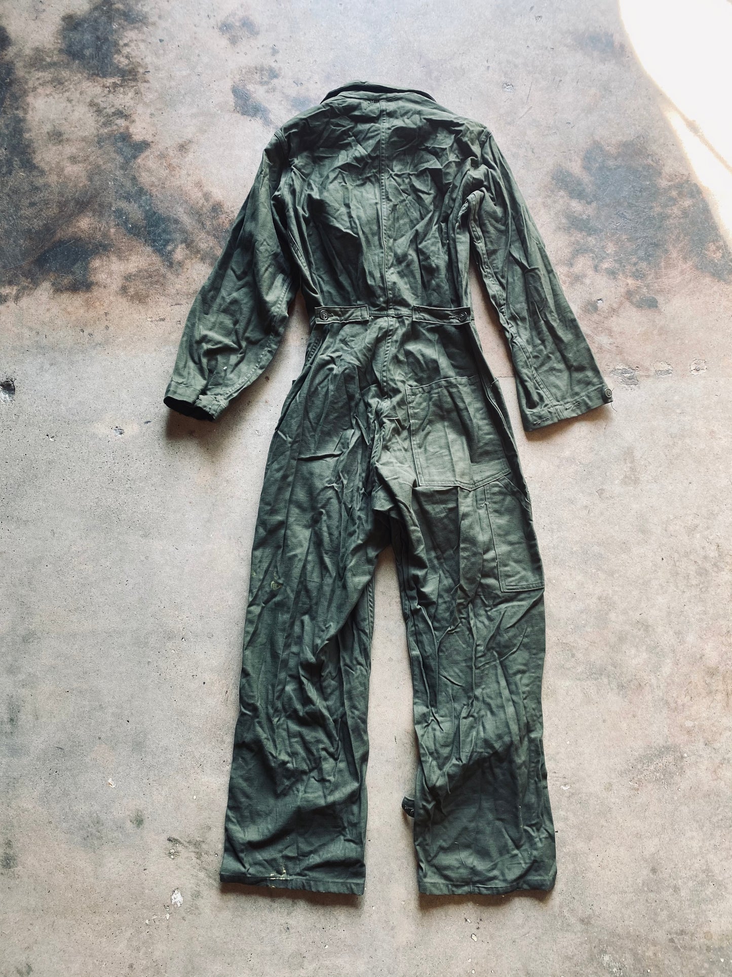 1974 OG-107 US Army Sateen Coveralls