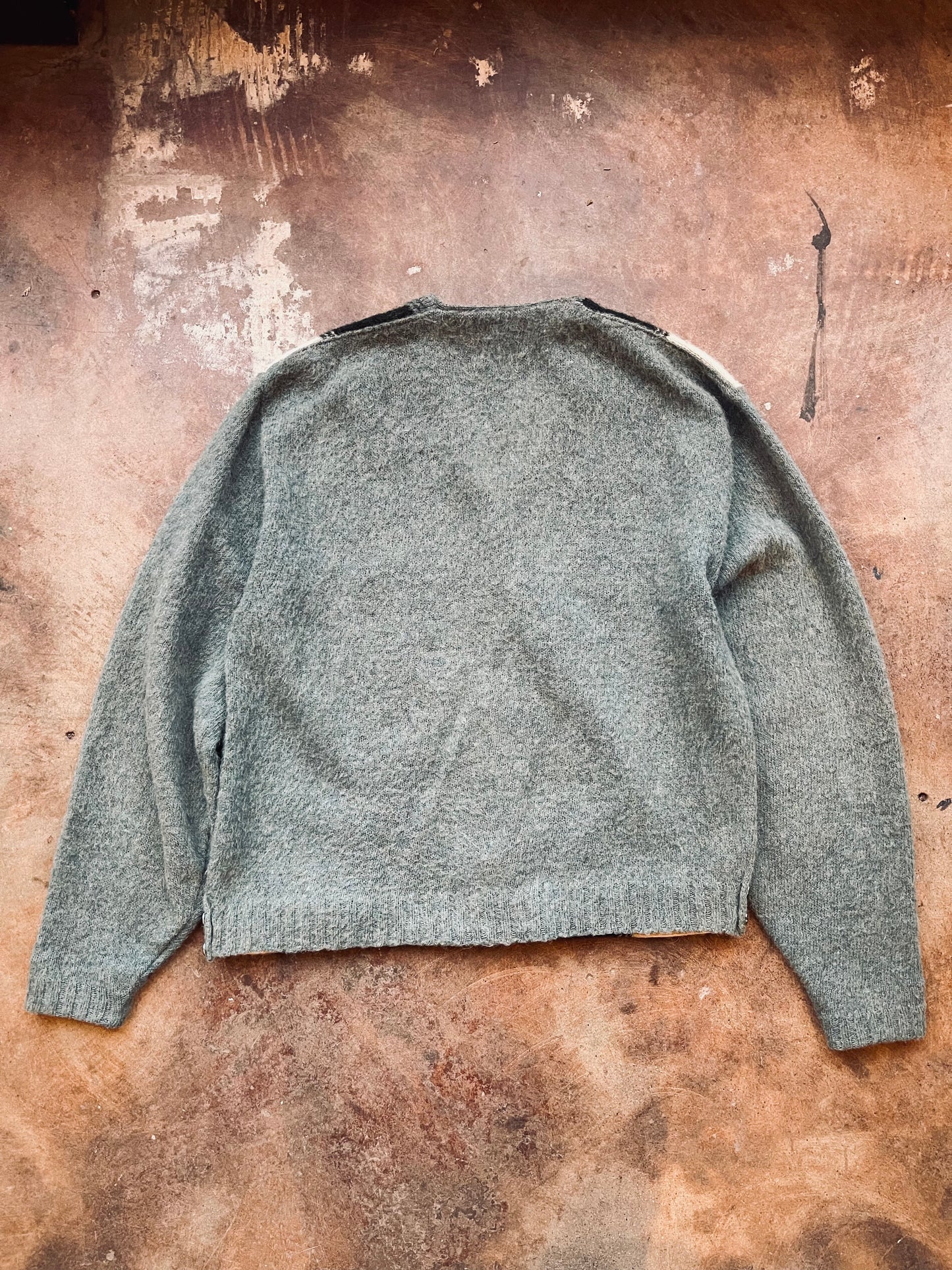 1960’s Catalina Color Blocked Cardigan | Large