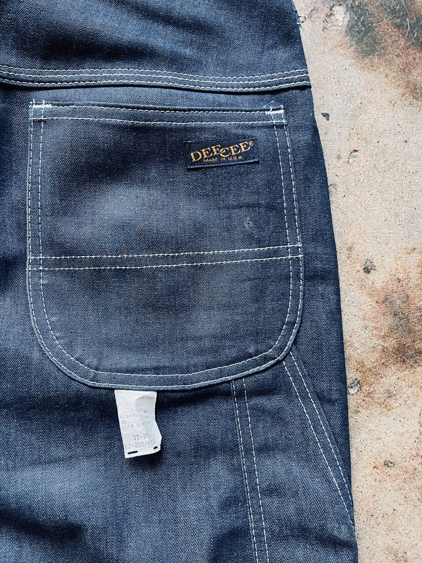 1970’s Dee Cee Carpenter Denim | 32X34