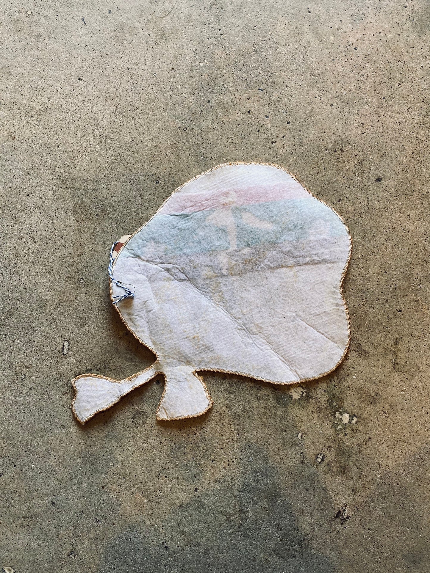 1950’s Cowboy Pattern Fabric Sew-On Patch