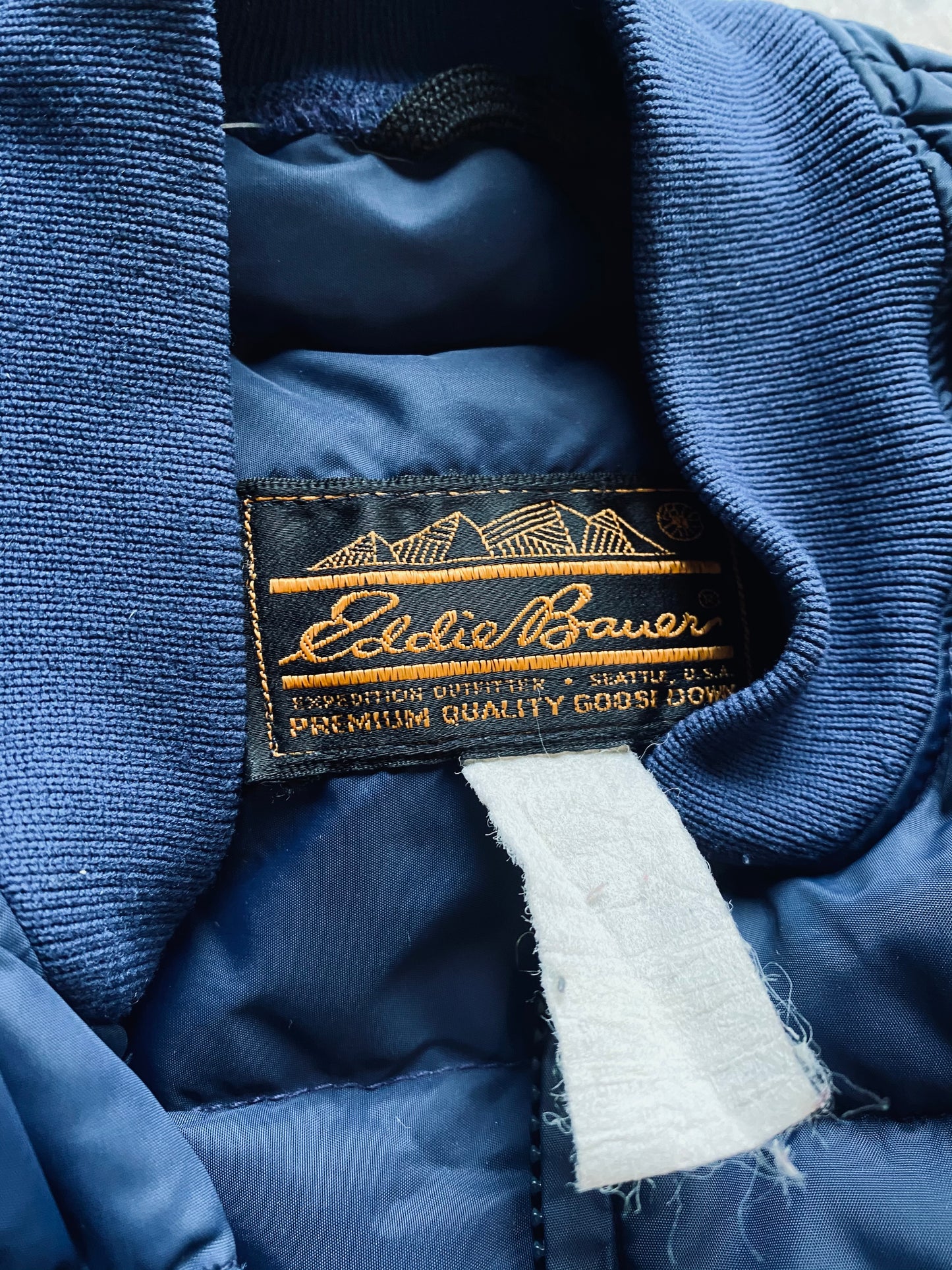 1980s Eddie Bauer Quilted Puffer Vest