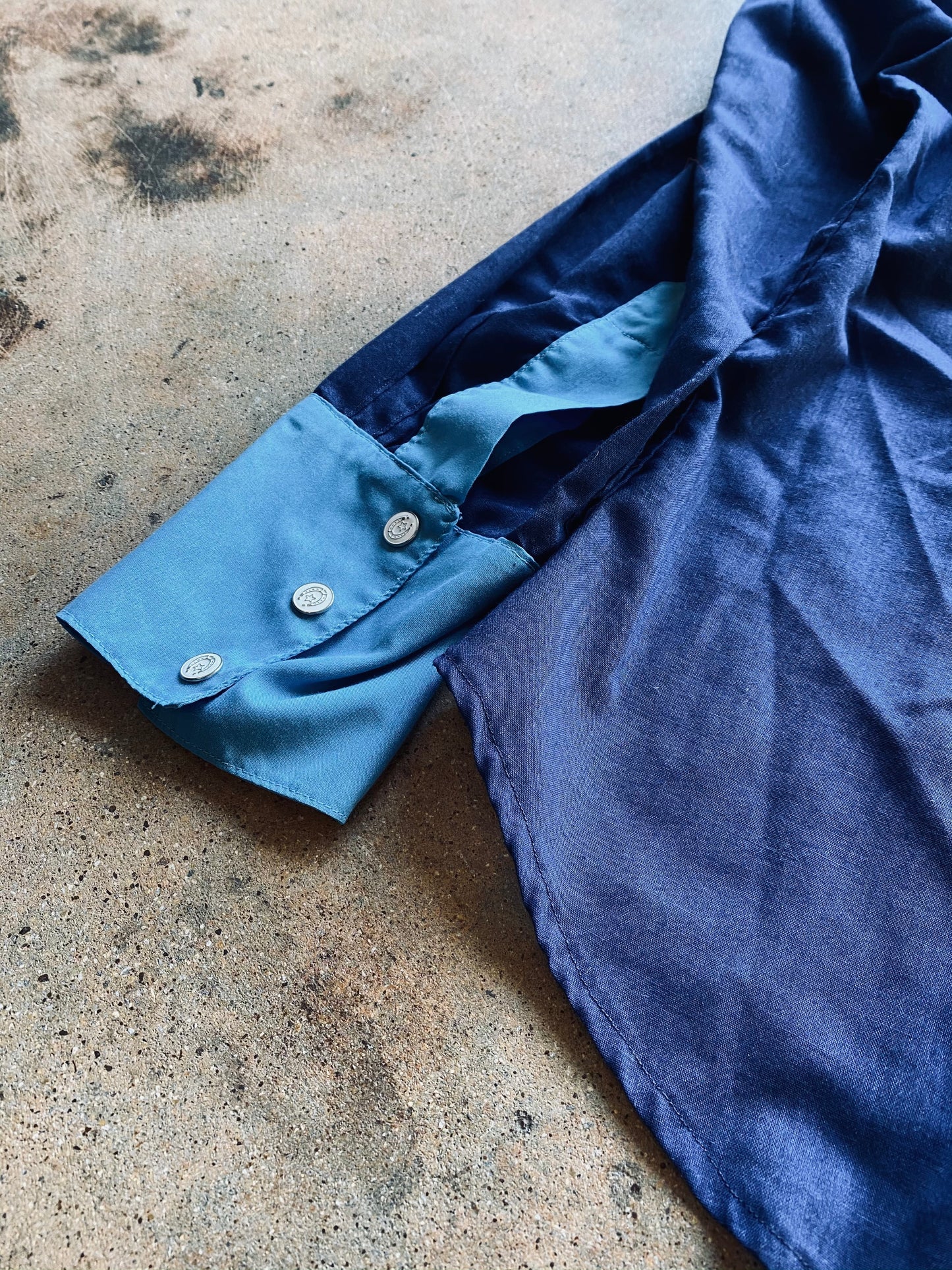 Vintage Western Snap Shirt | Medium