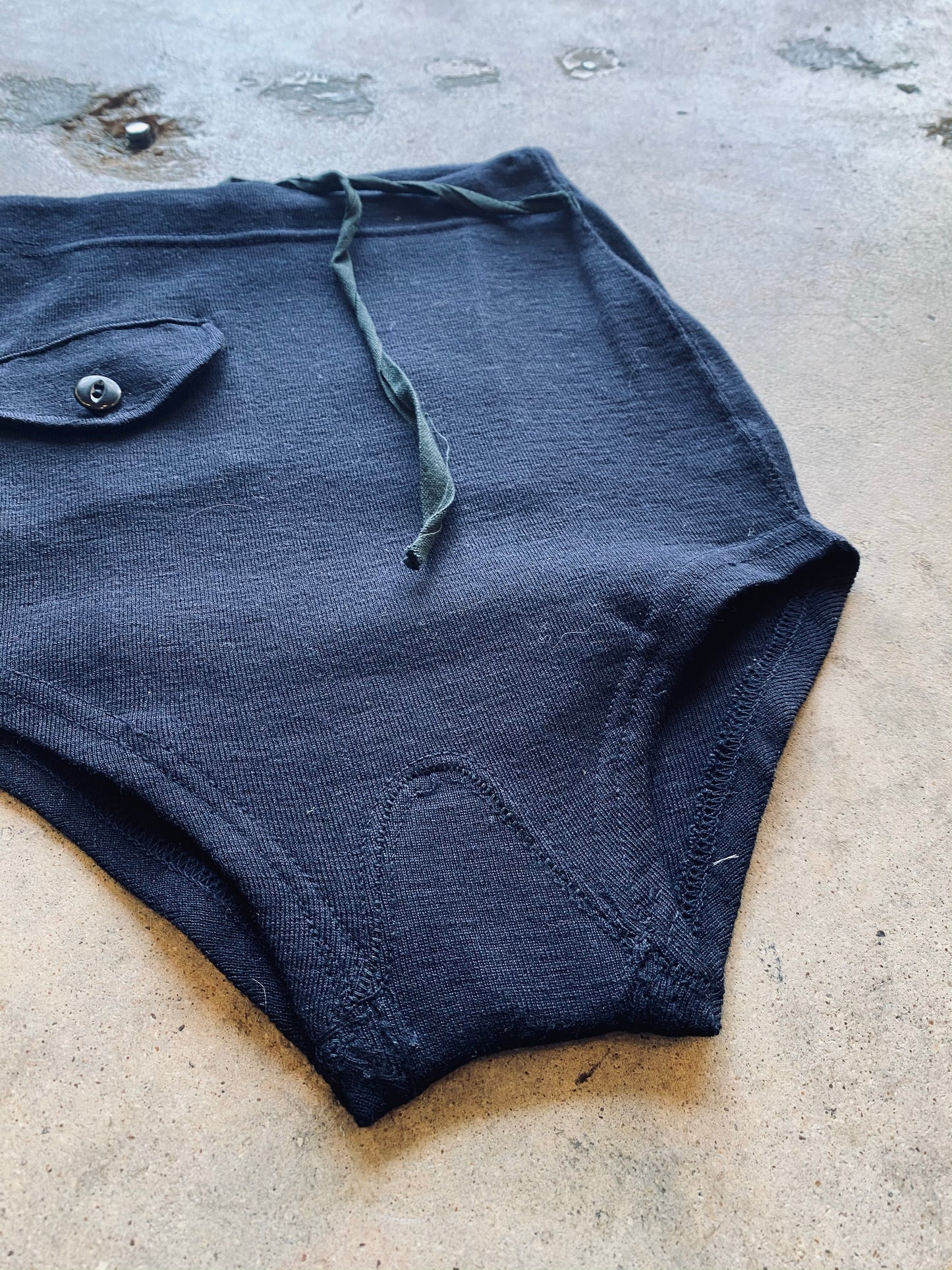 1940s US Navy Wool Swim Trunks