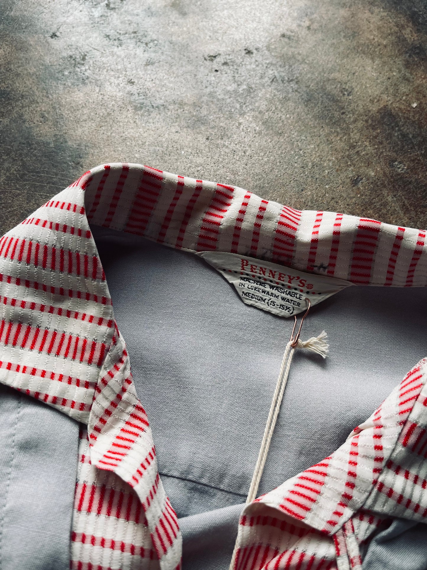 1950’s Penney’s Mock Layered Shirt | Medium