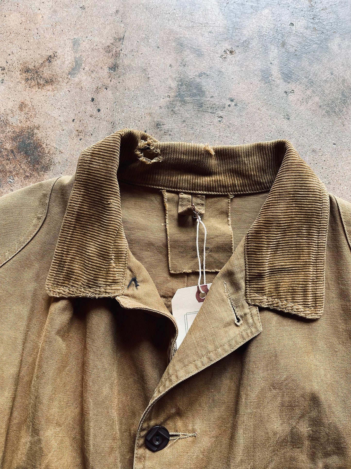 1940’s Elko Brand Water Repellent Canvas Jacket | X-Large