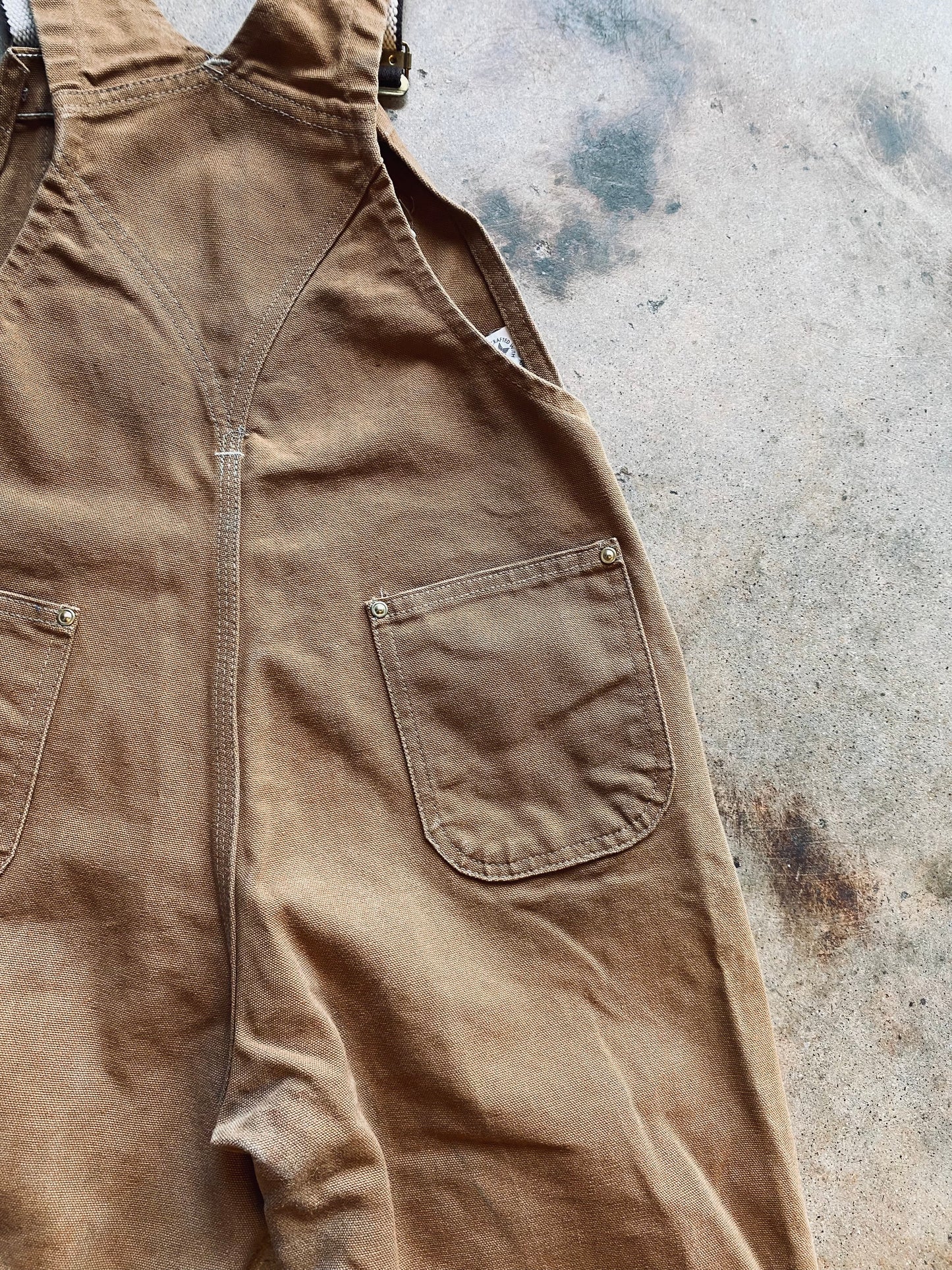 1990s Carhartt Reinforced Knee Overalls | X-Small