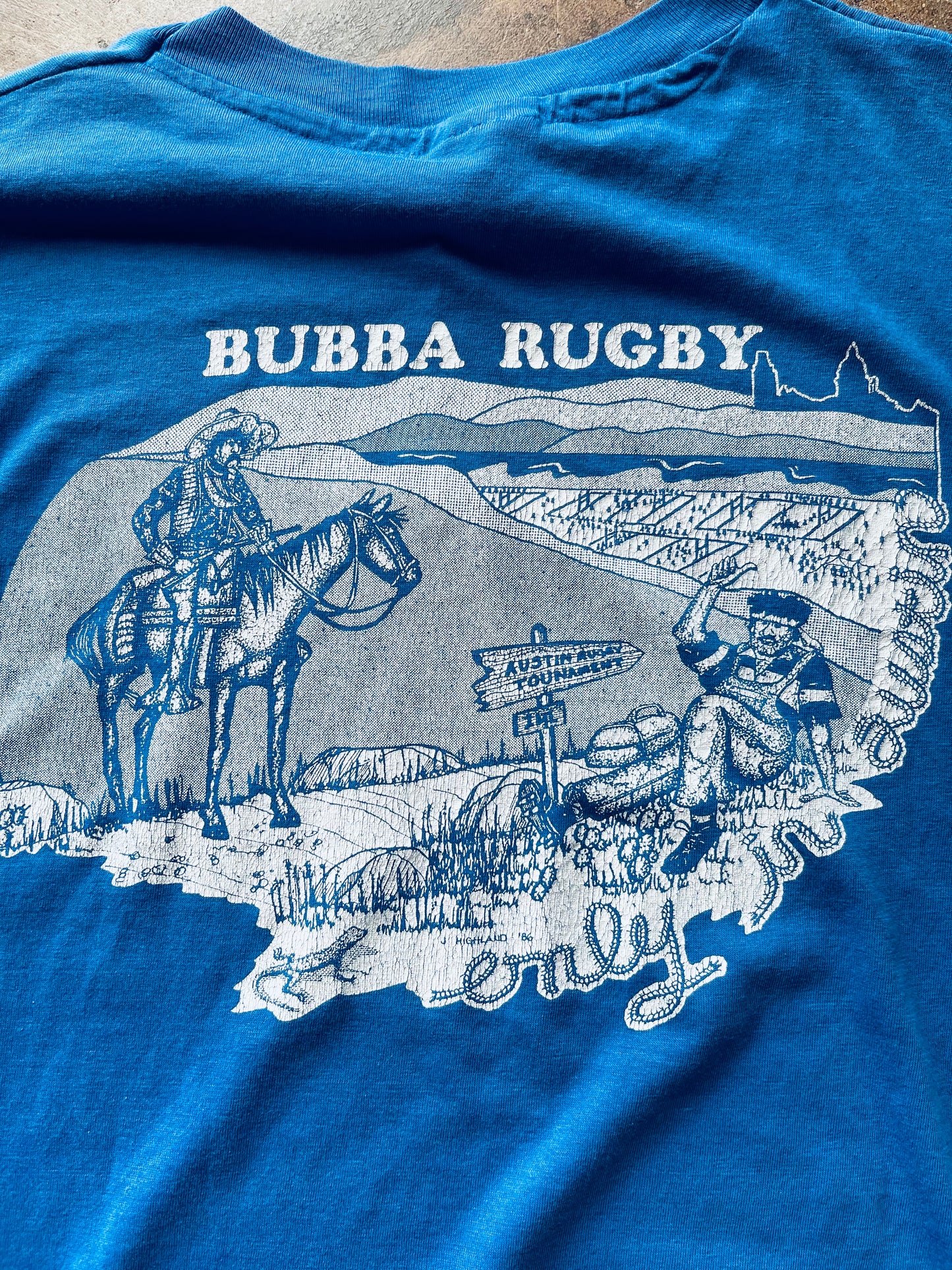 1986 Austin Rugby Tournament Tee | X-Large