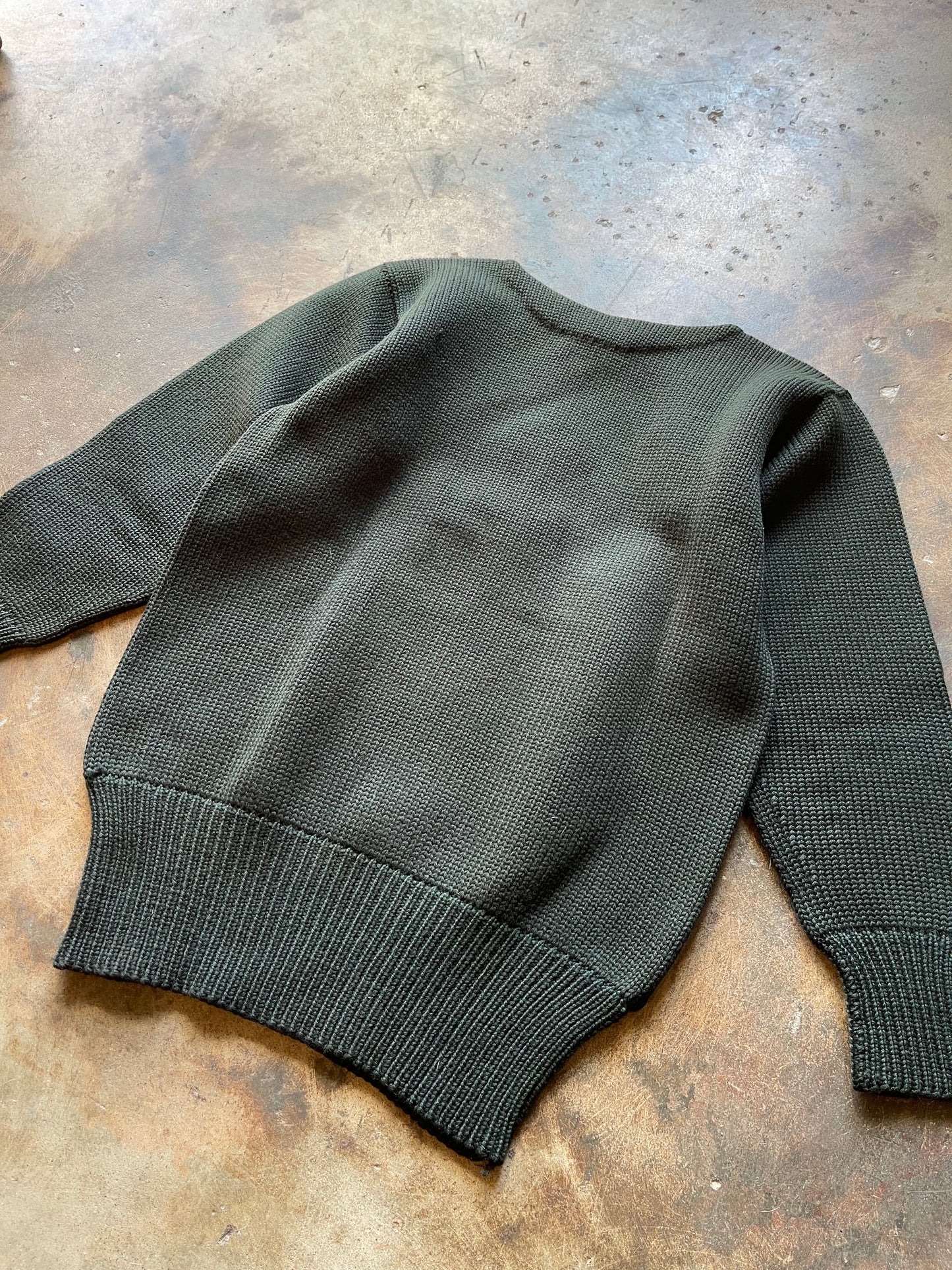 1940’s Dartmouth University Wool Jersey | Small