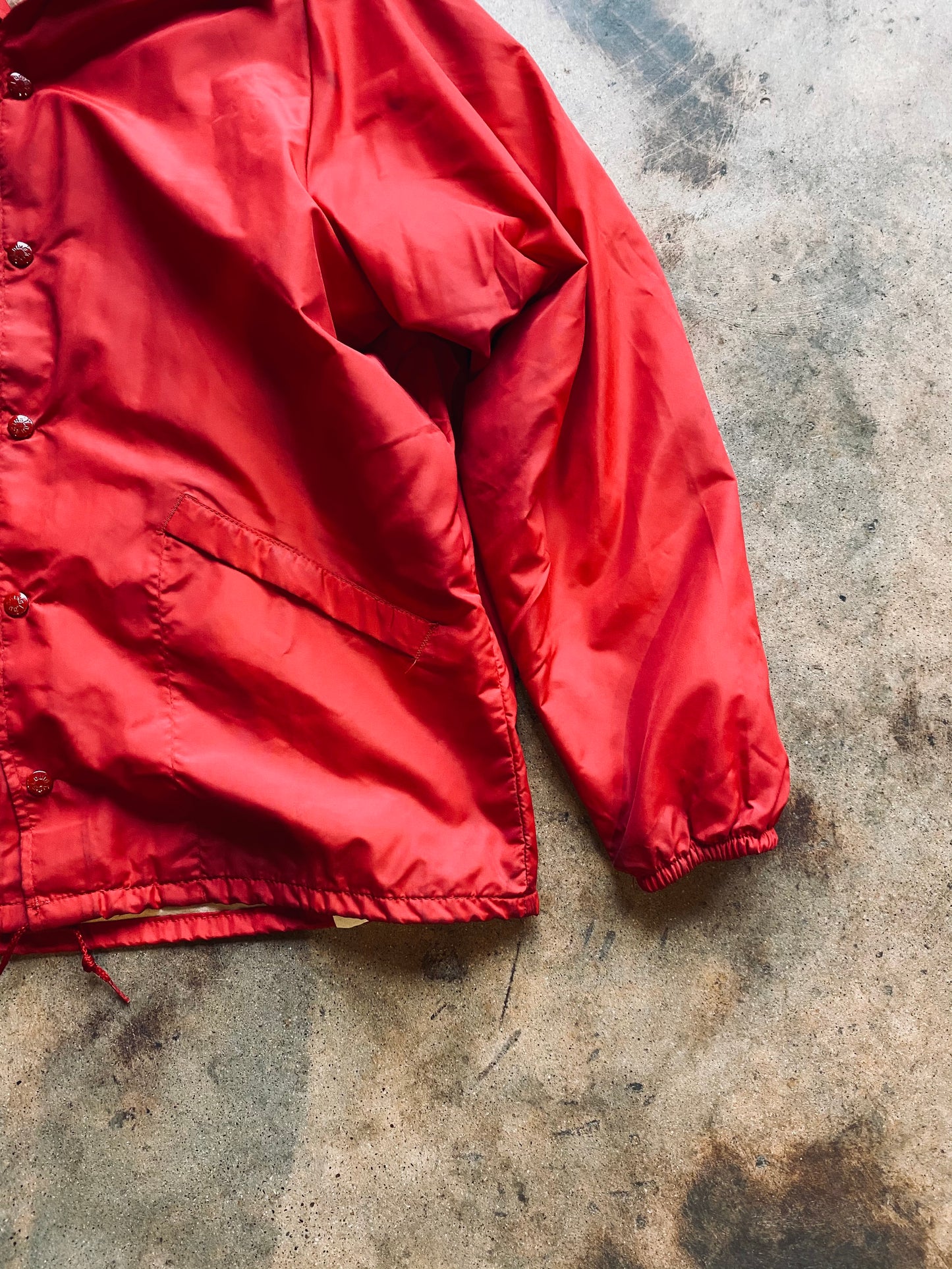 1970s King Louie Pro Fit Baseball Jacket | Large