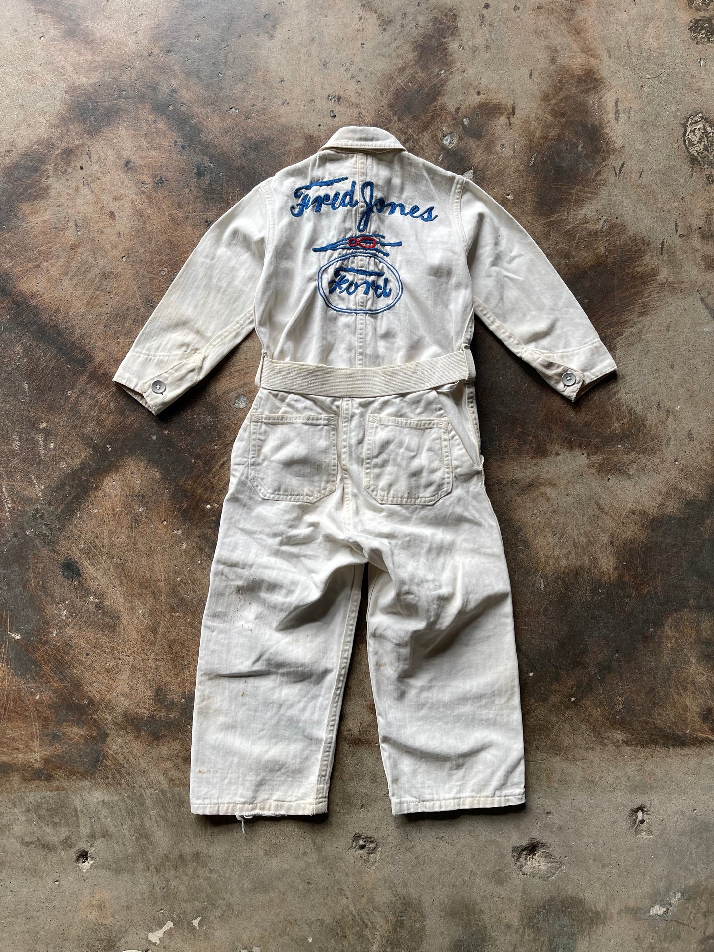 1930s Kids Fred Jones Ford Coveralls