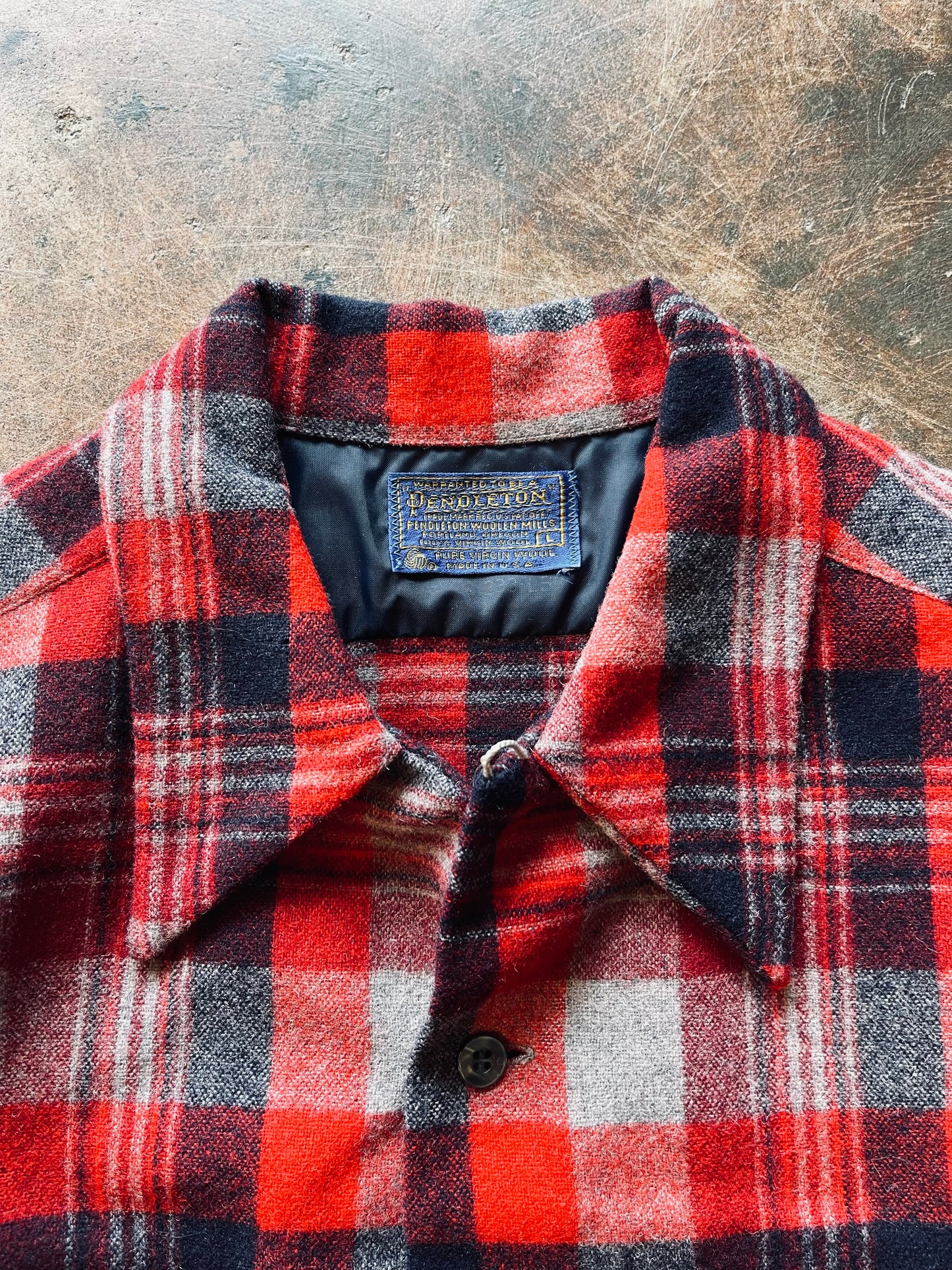 1960’s Pendleton Board Shirt | Large