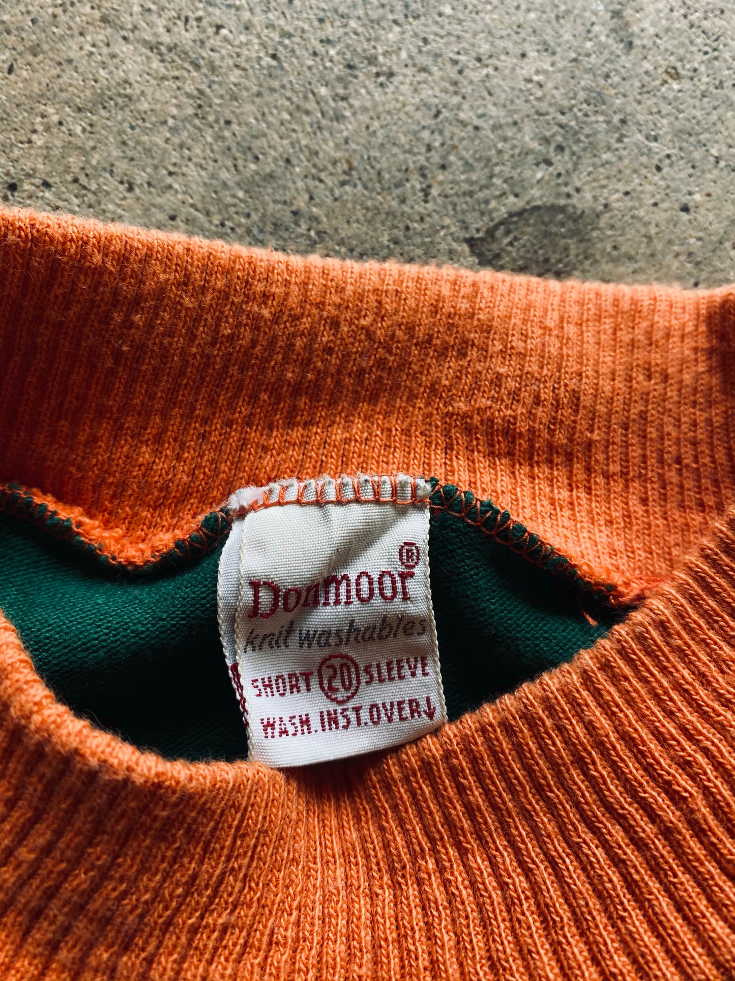 1970s Donmoor High Neck Tee
