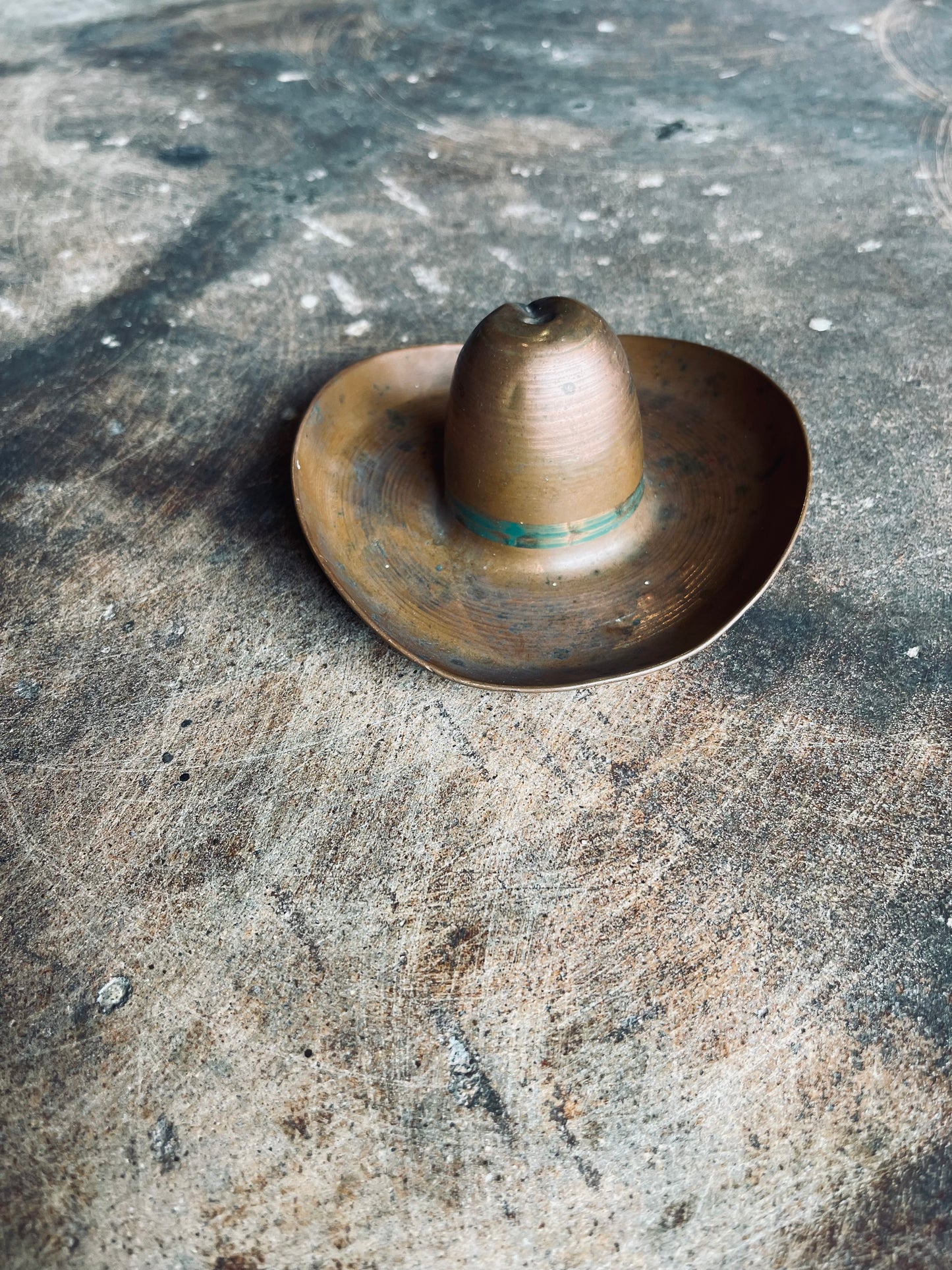 Copper Hat Ashtray