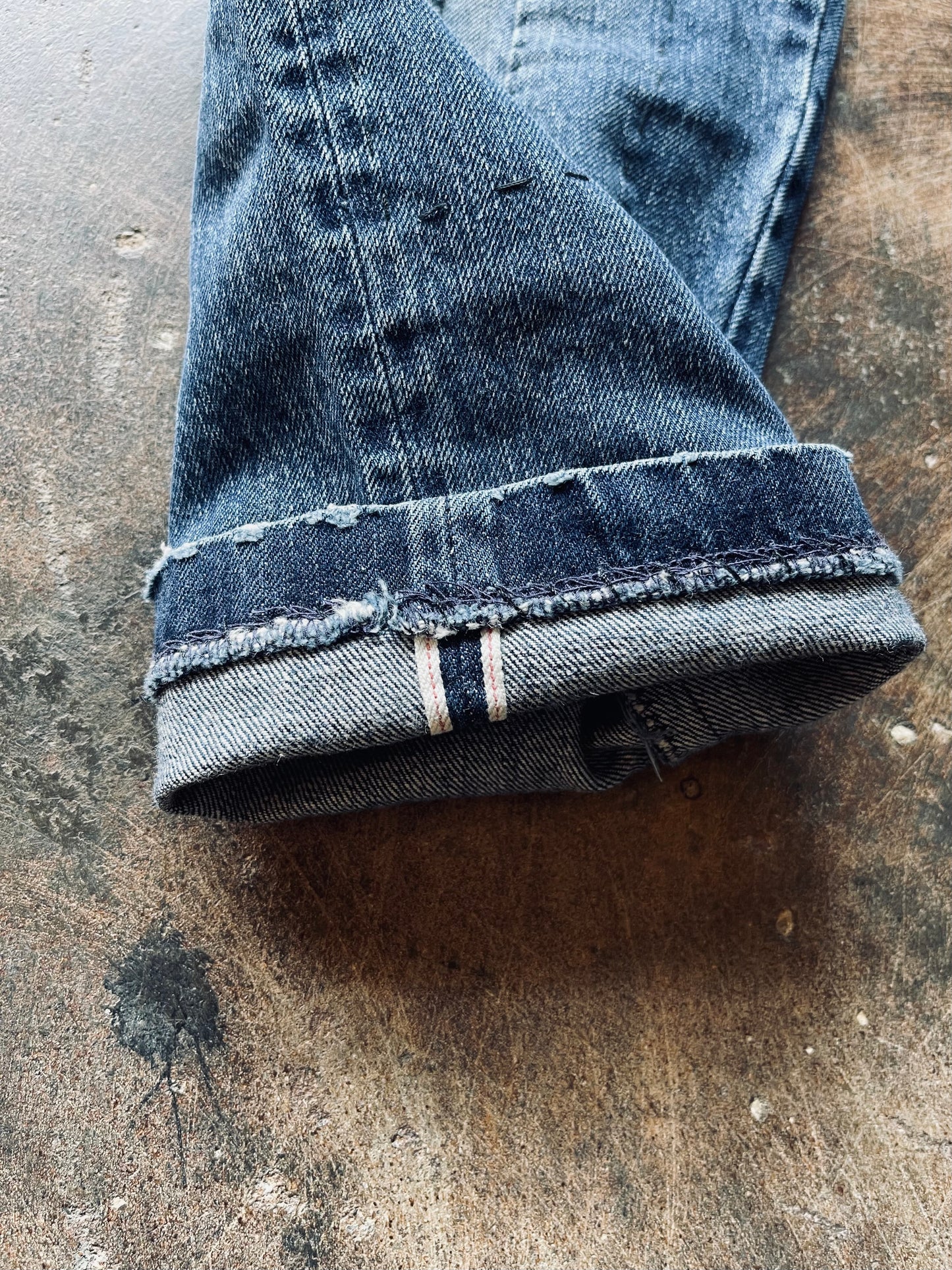 Levi’s Vintage Clothing 505 Mended Selvedge Denim | 28R